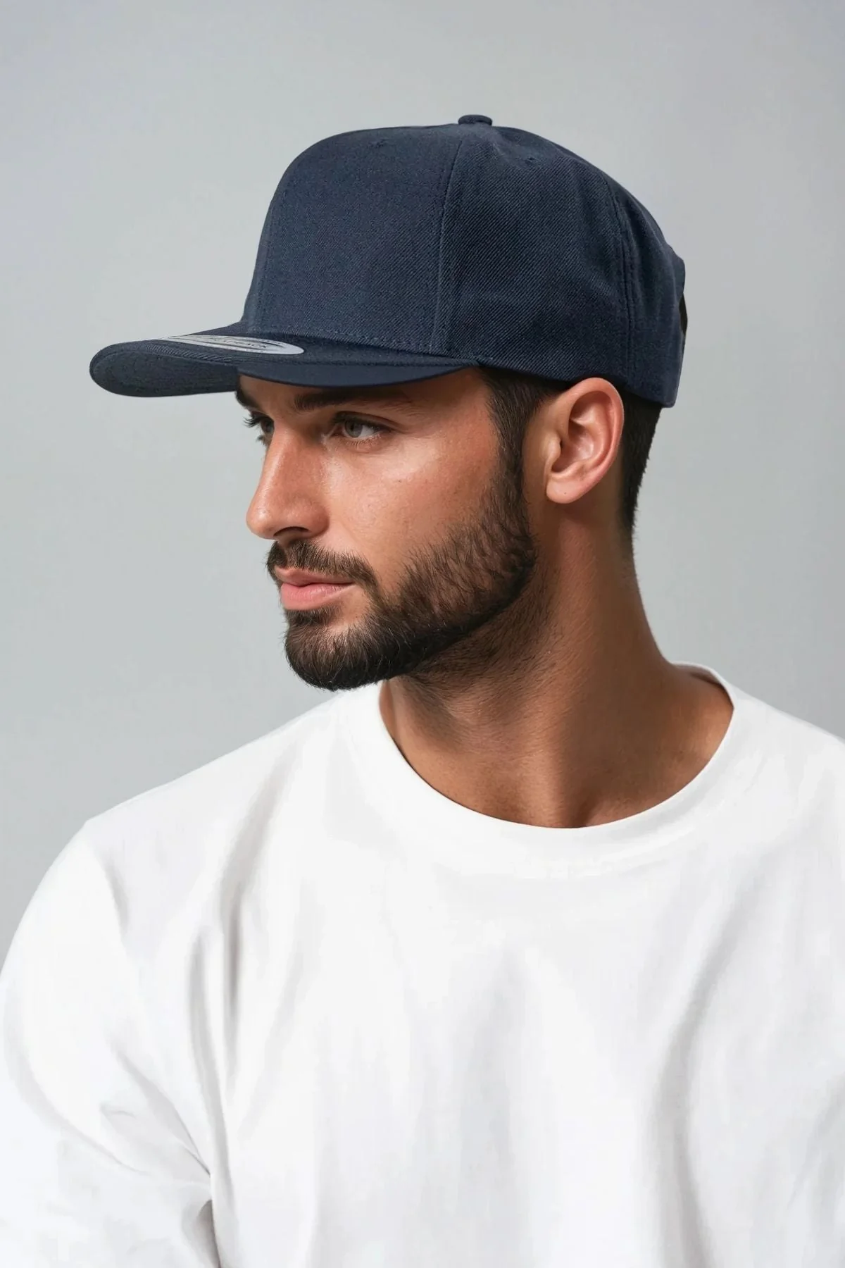 Klassischer Snapback - Dark Navy - Image 3