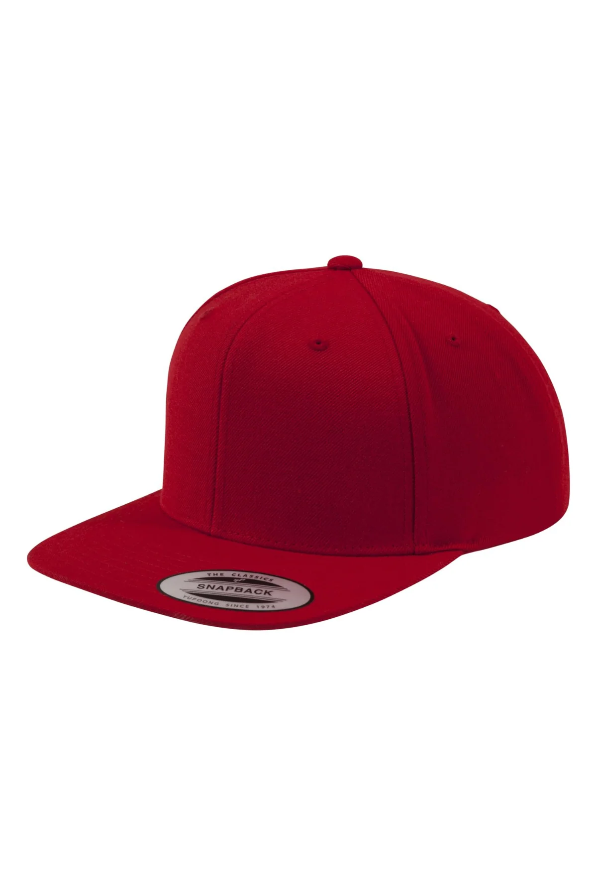 Klassischer Snapback - rot/rot - Image 3