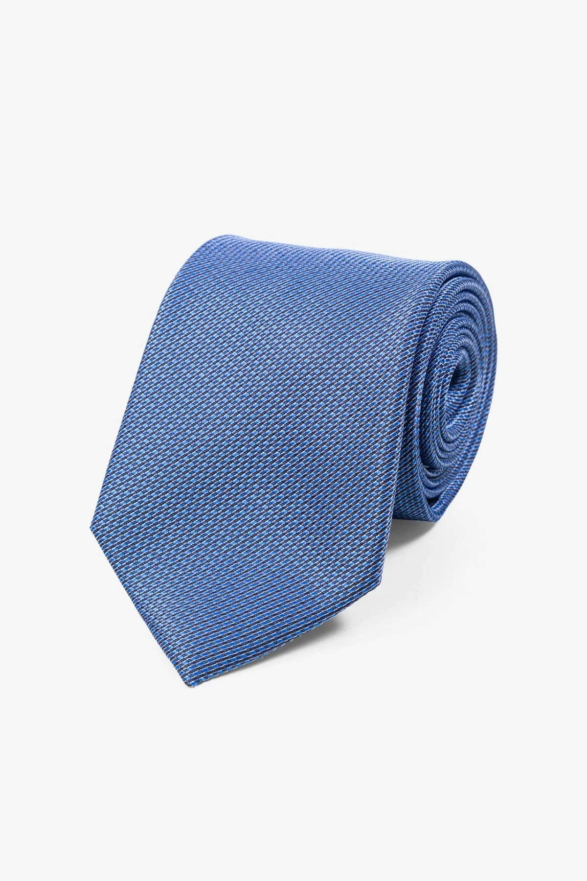 Krawatte - Blaues Muster