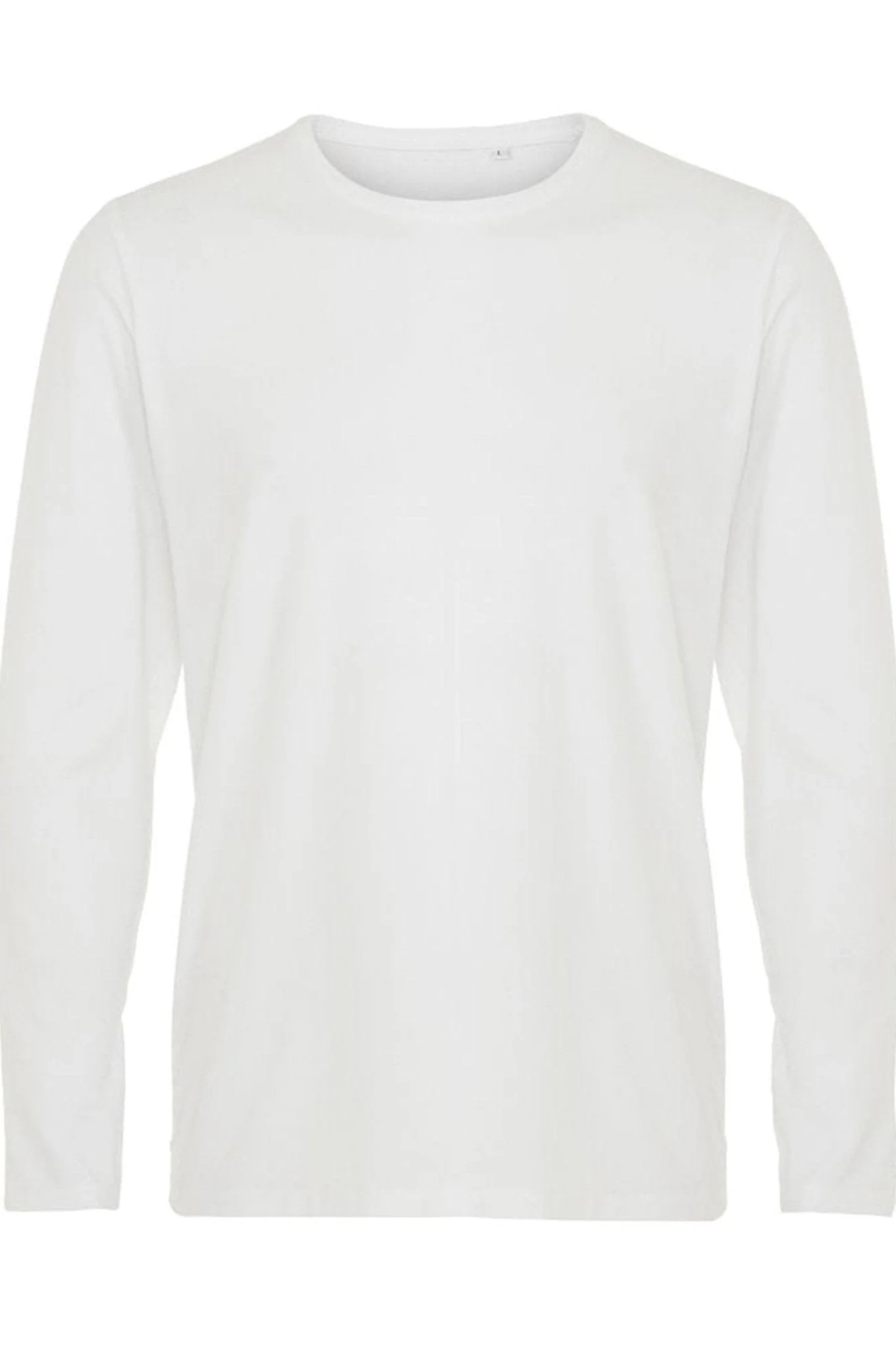 Langarm Muscle T -Shirt - Weiß - Image 4