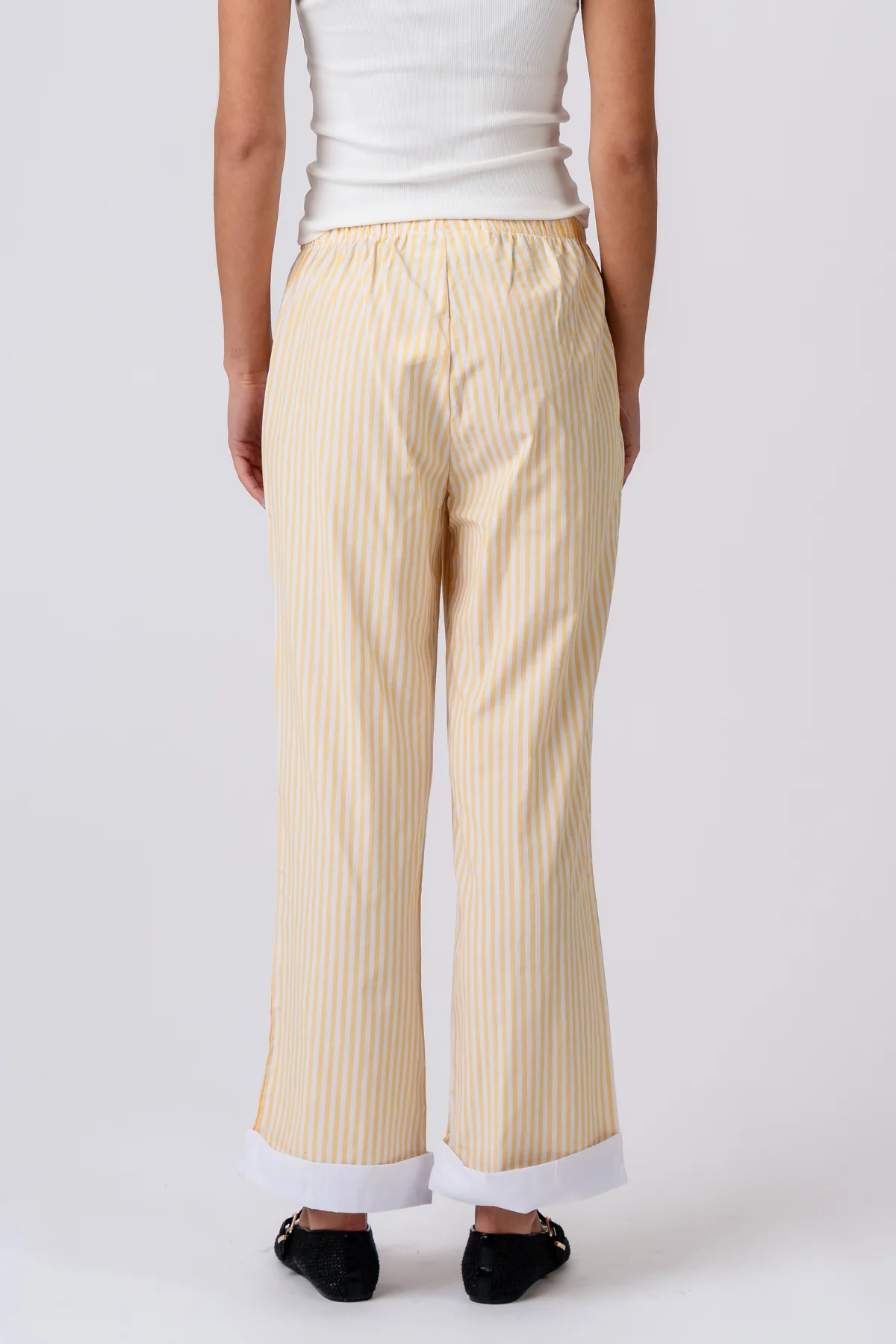 Layla gestreift Pants - Gelb - Image 6