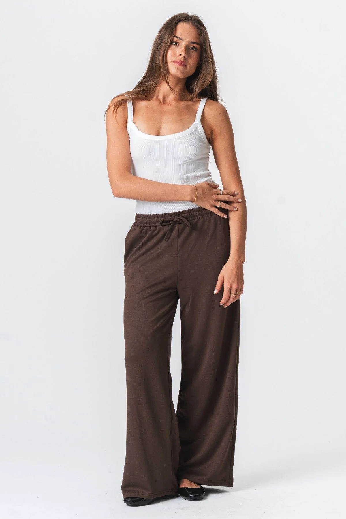 Leah lose Pants - Braun - Image 3