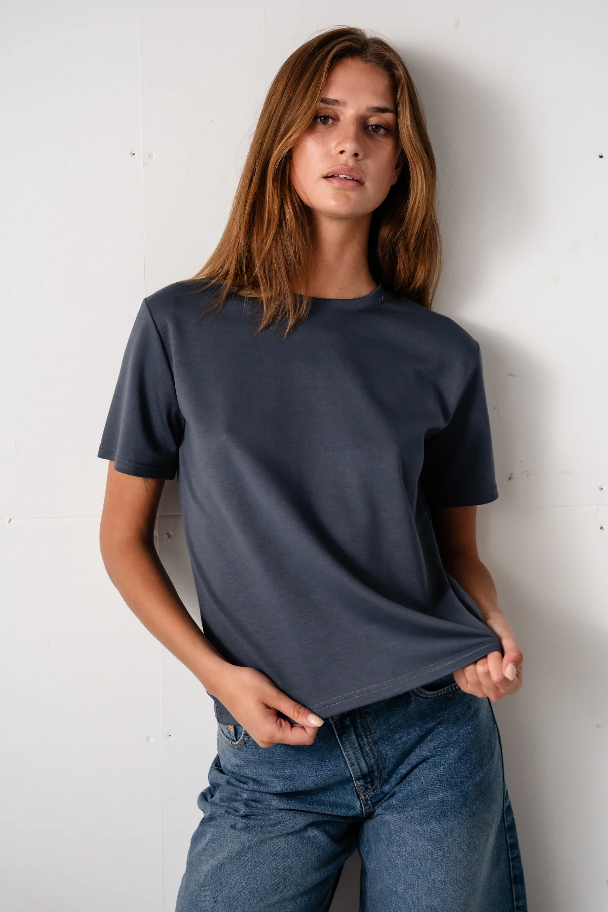 Leah lose T -Shirt - grau - Image 2