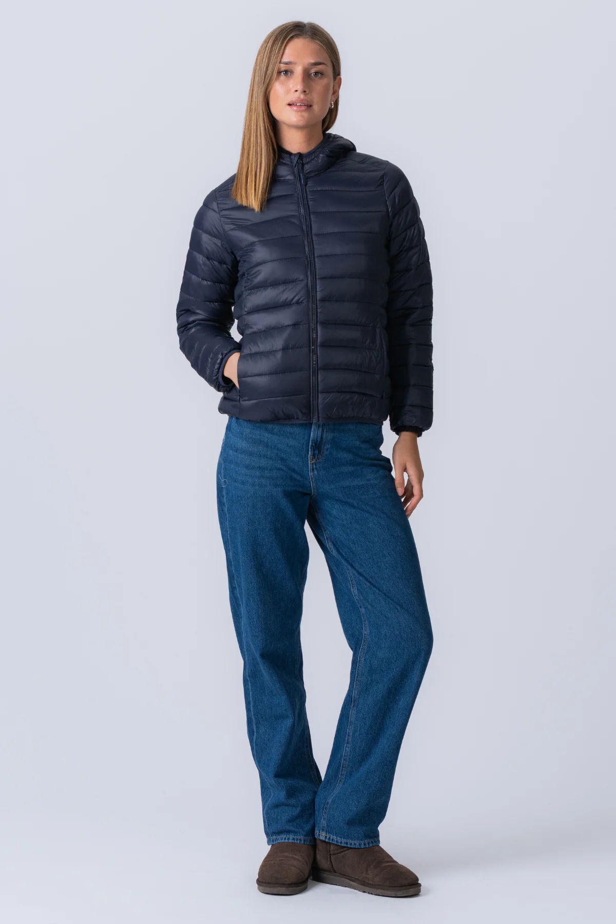 Leichte Pufferjacke - Marine - Image 3