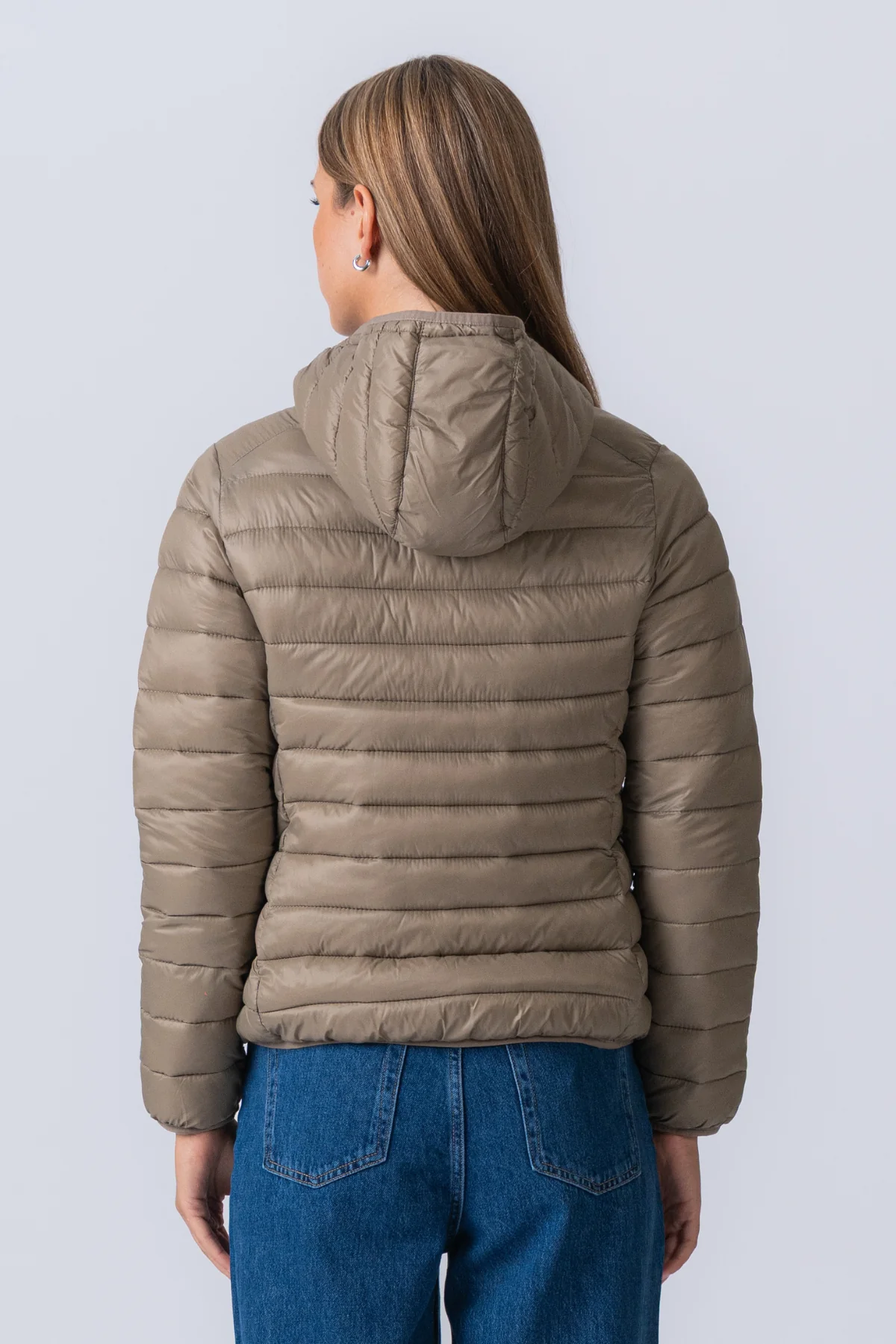 Leichte Pufferjacke - Sand - Image 4