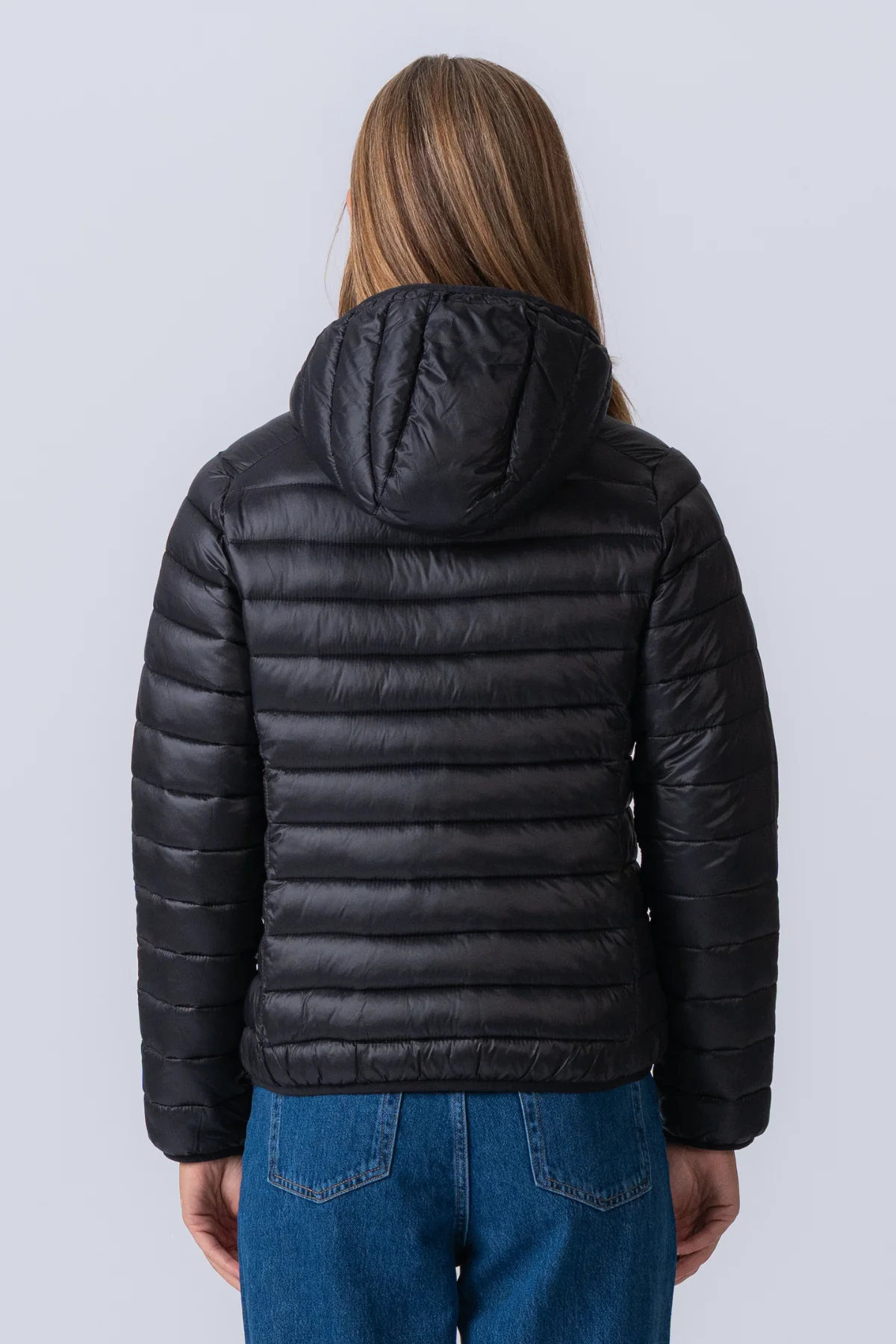 Leichte Pufferjacke - Schwarz - Image 6