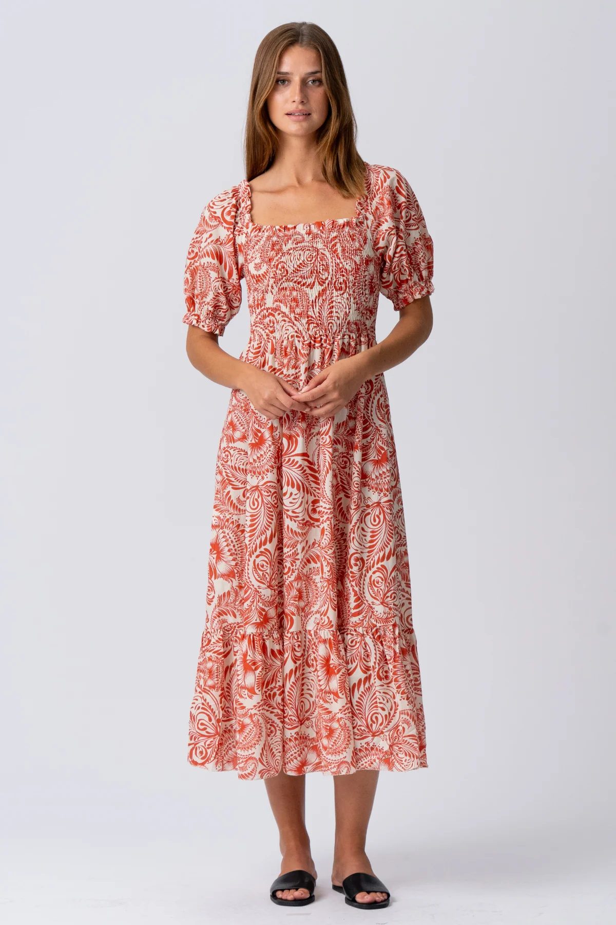 Lia Kleid - rot - Image 5