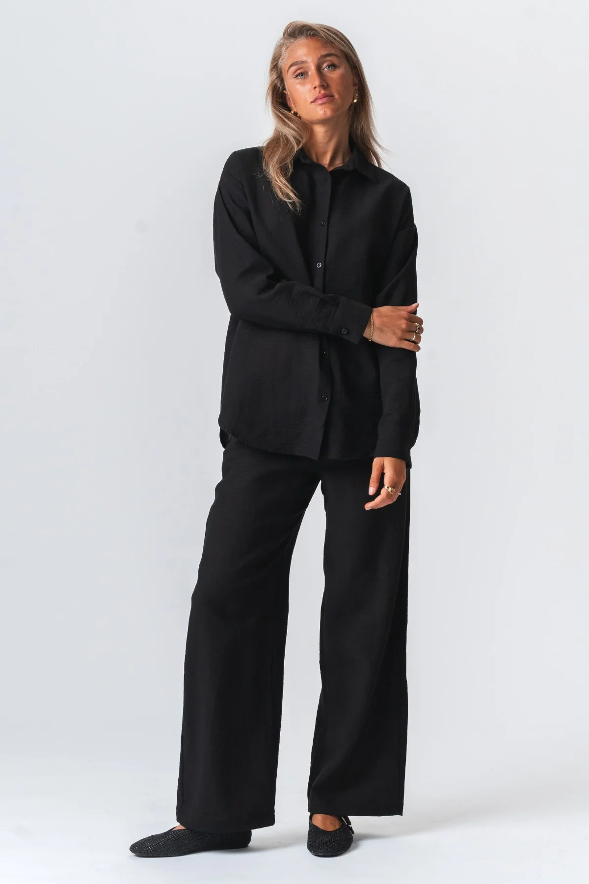 Lilly Pants + Lilly Shirt (schwarz) - Paketangebot