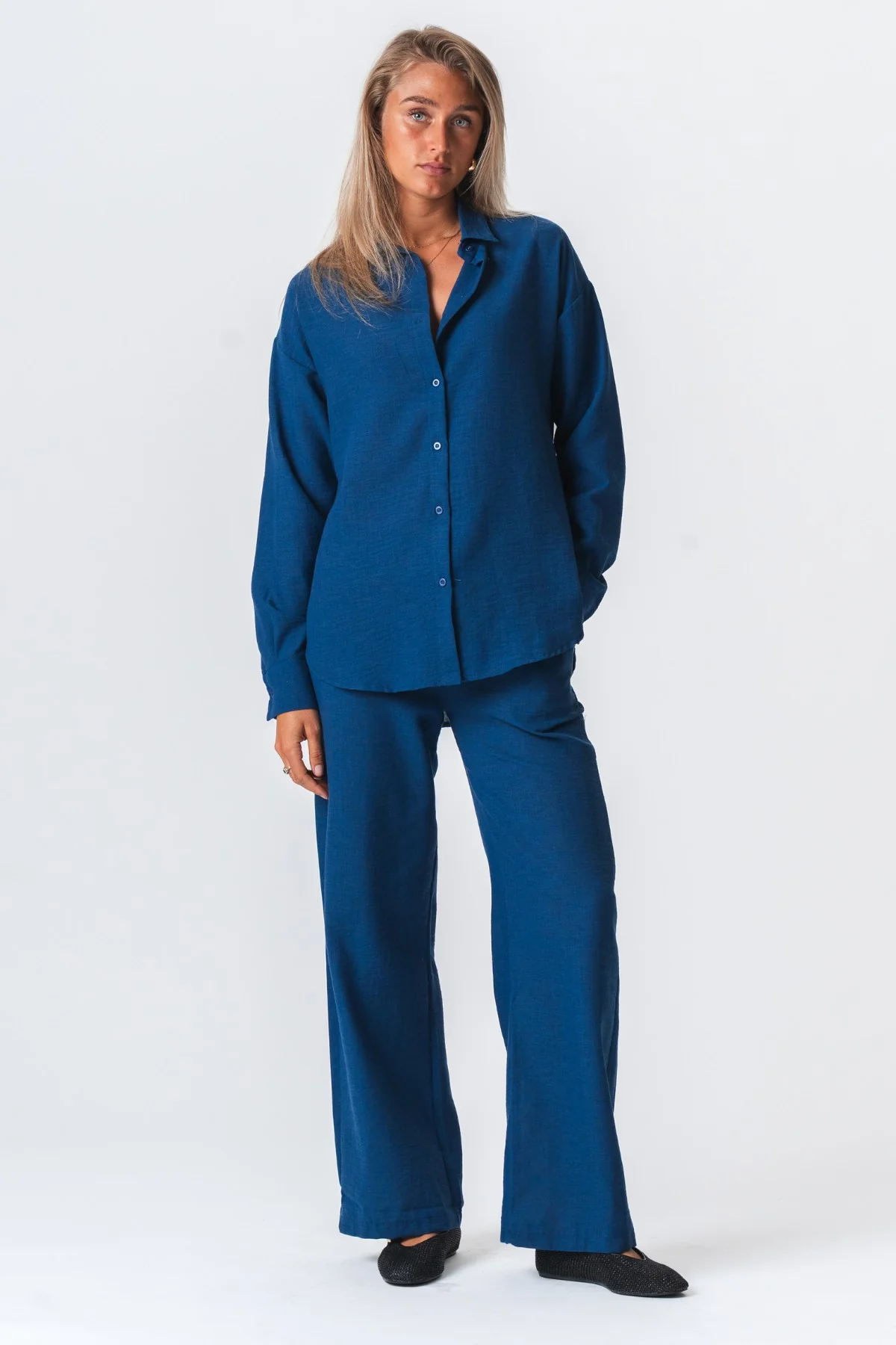Lilly Pants + Lilly Shirt (Marine) - Paketangebot