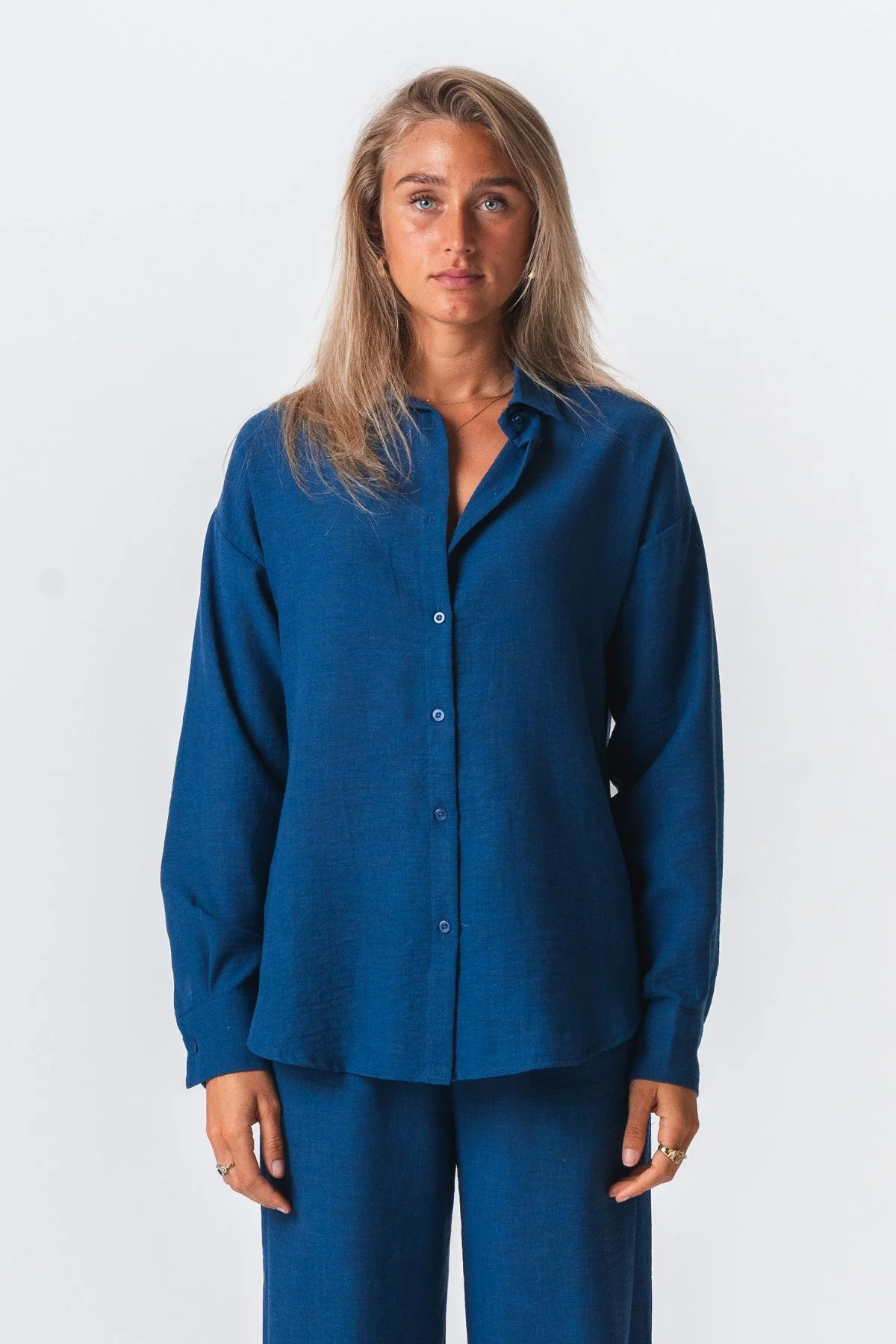 Lilly Shirt - Marine