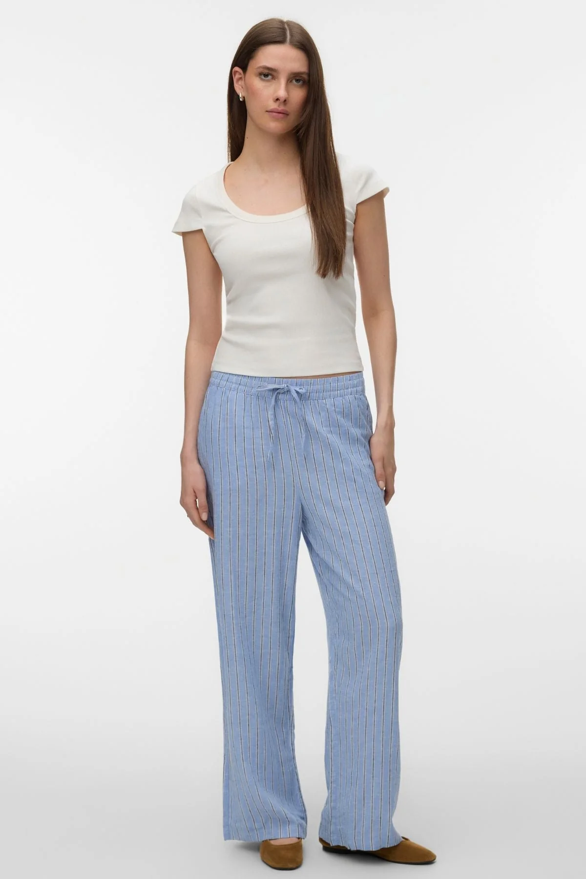 Linn HW Pants - Blazer in Kornblumenblau-Liva Navy - Image 2