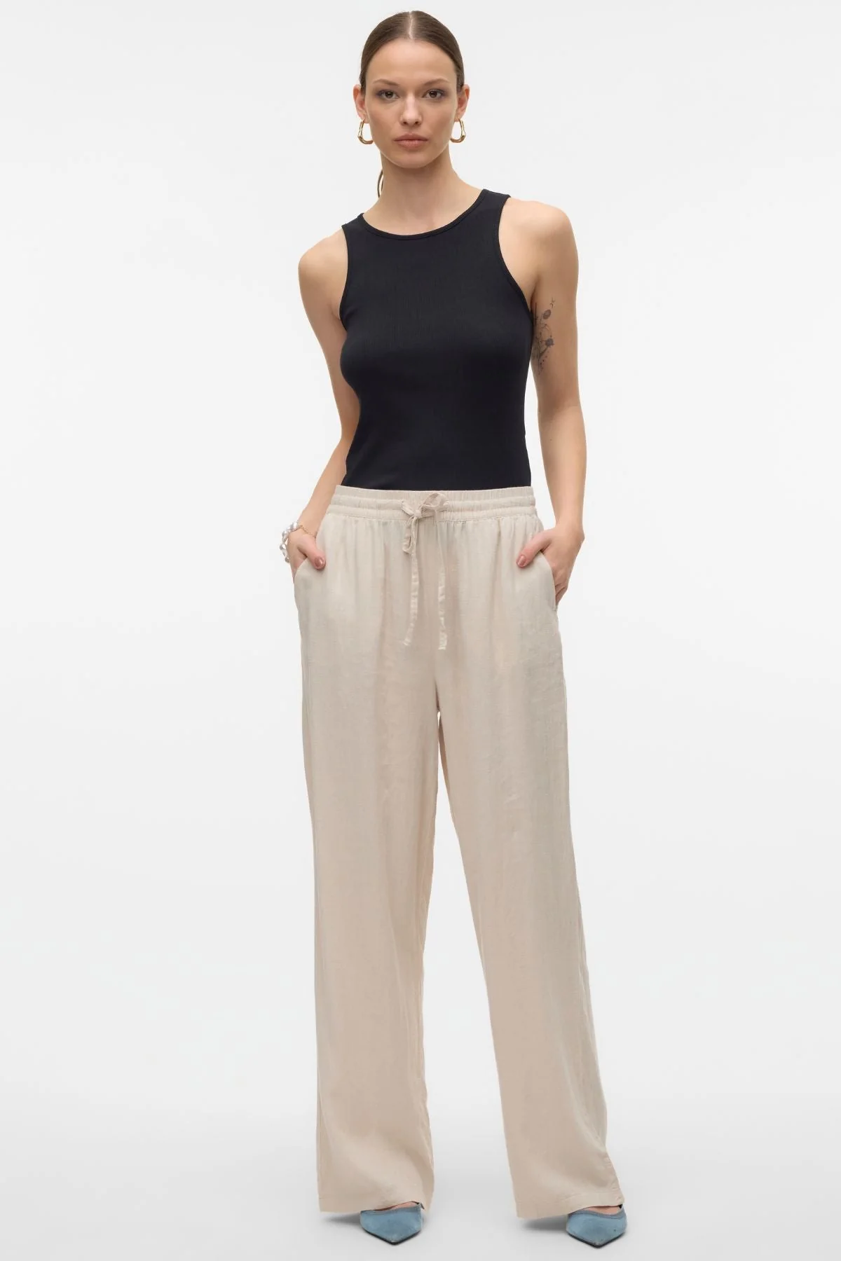 Linn Pants - Moon Rock Melange - Image 3