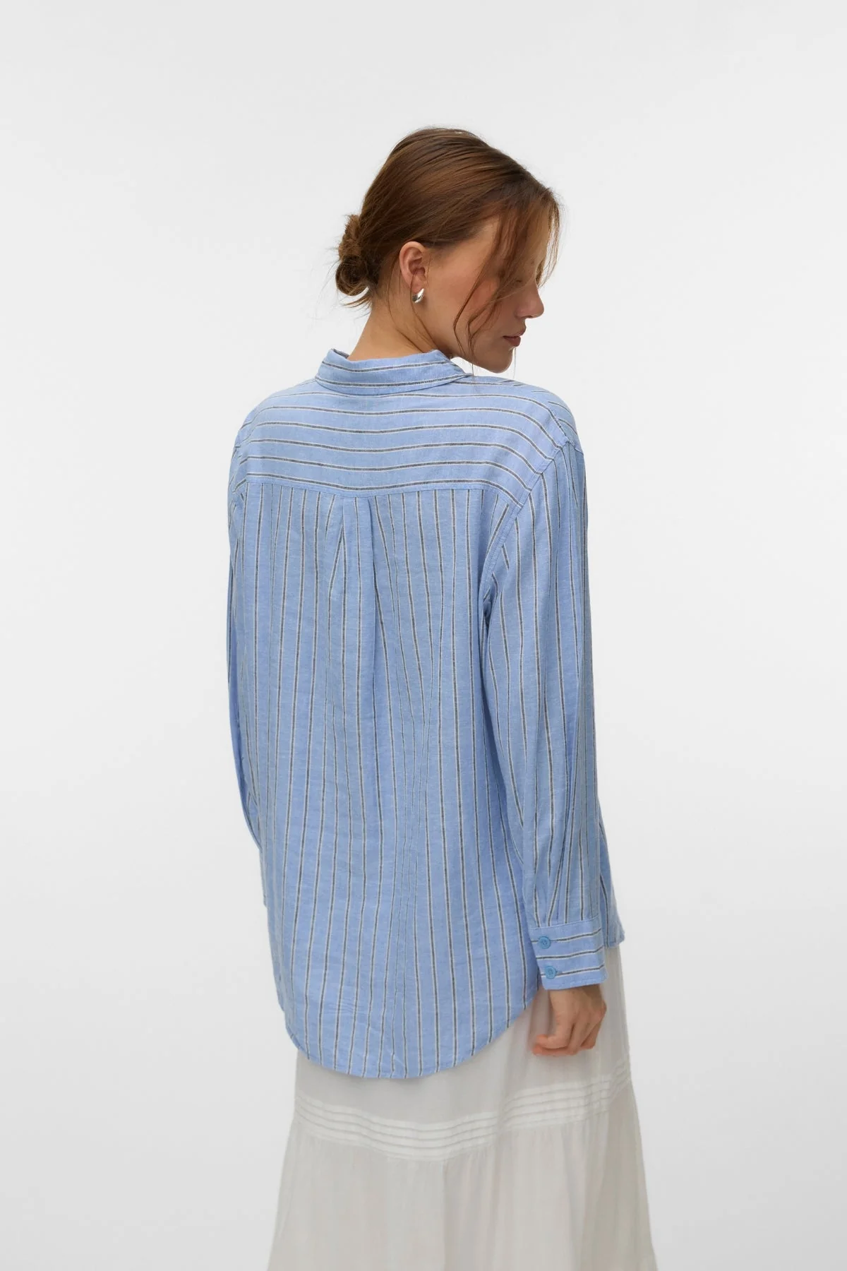 Linn-Hemd – Blazer in Kornblumenblau und Marineblau - Image 4