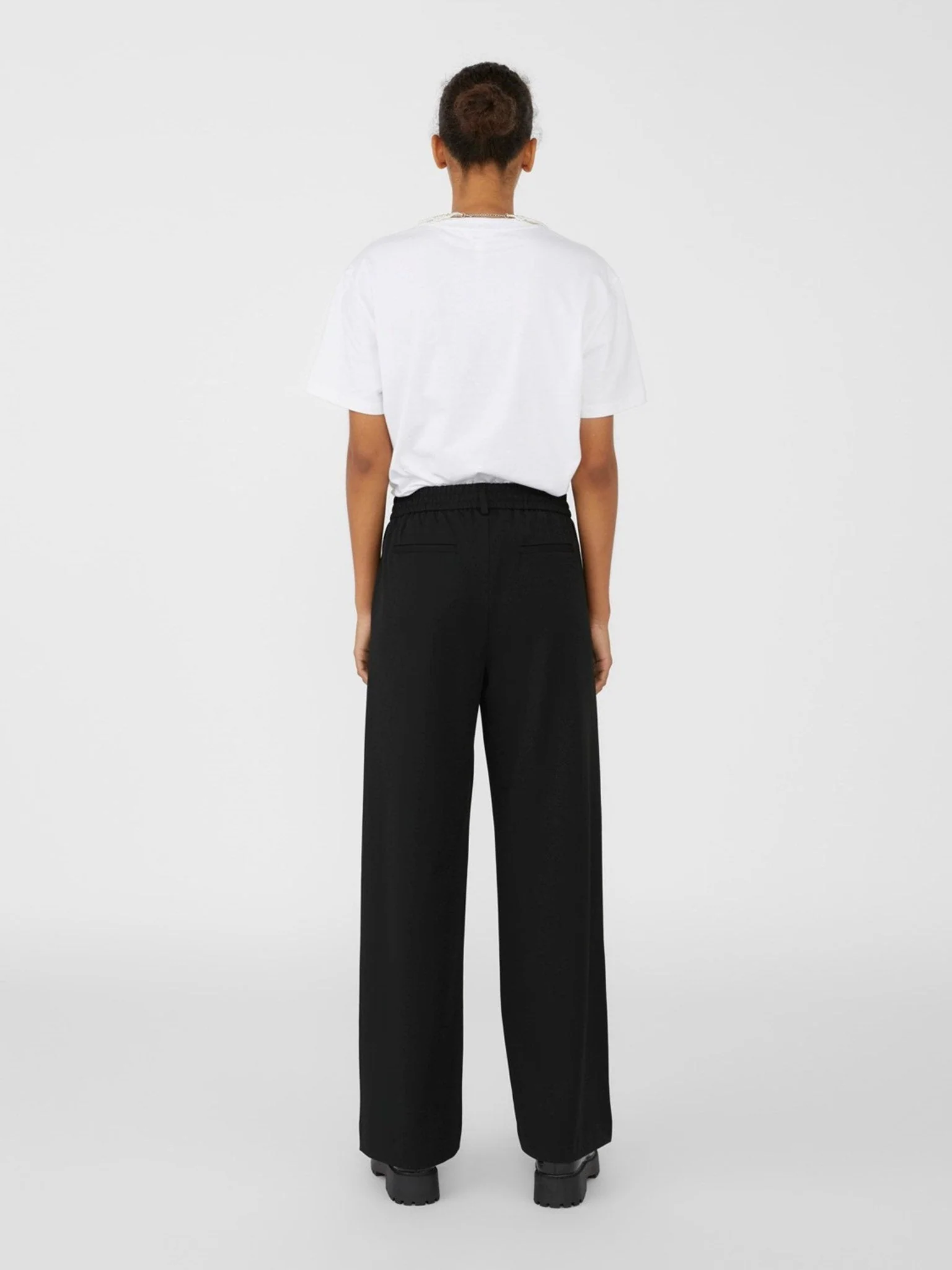 Lisa breit Pants - Schwarz - Image 12