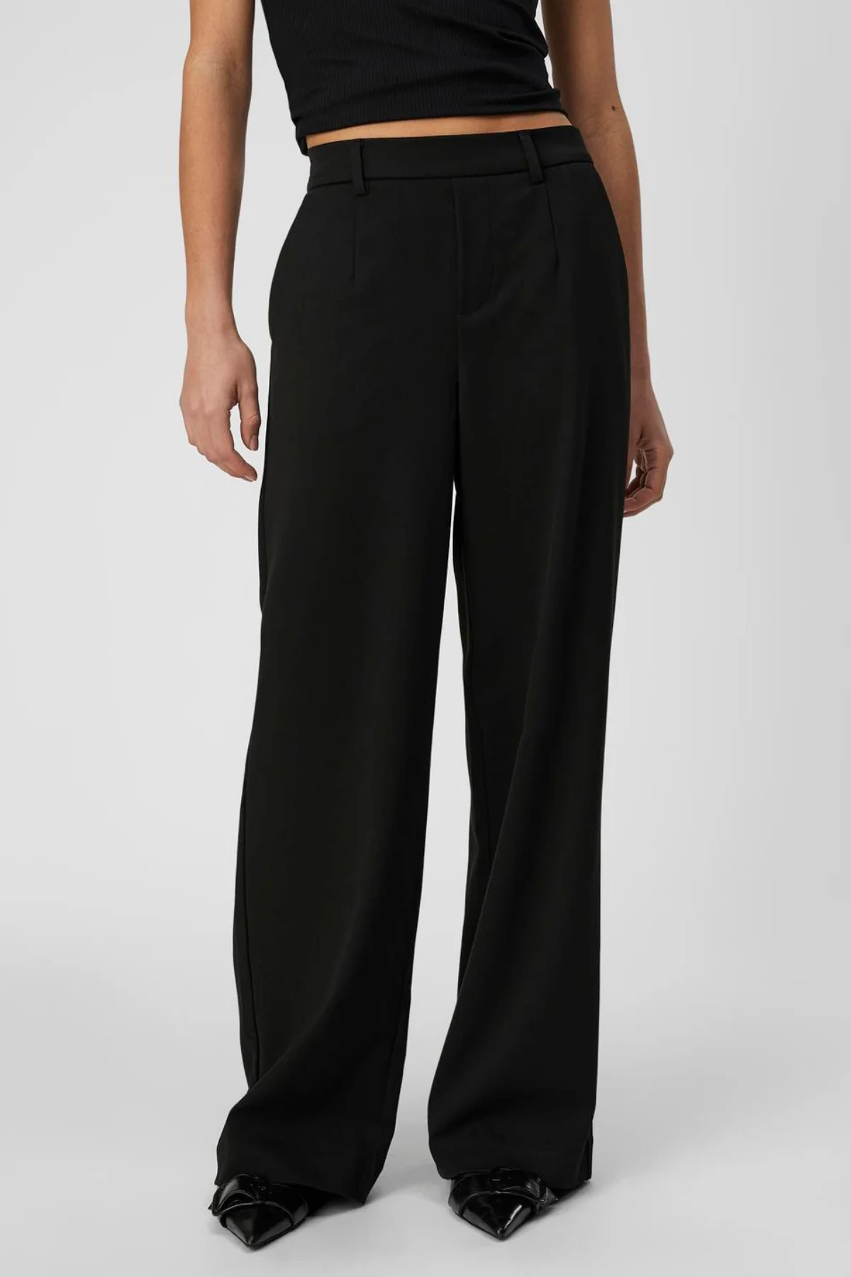 Lisa breit Pants - Schwarz - Image 2