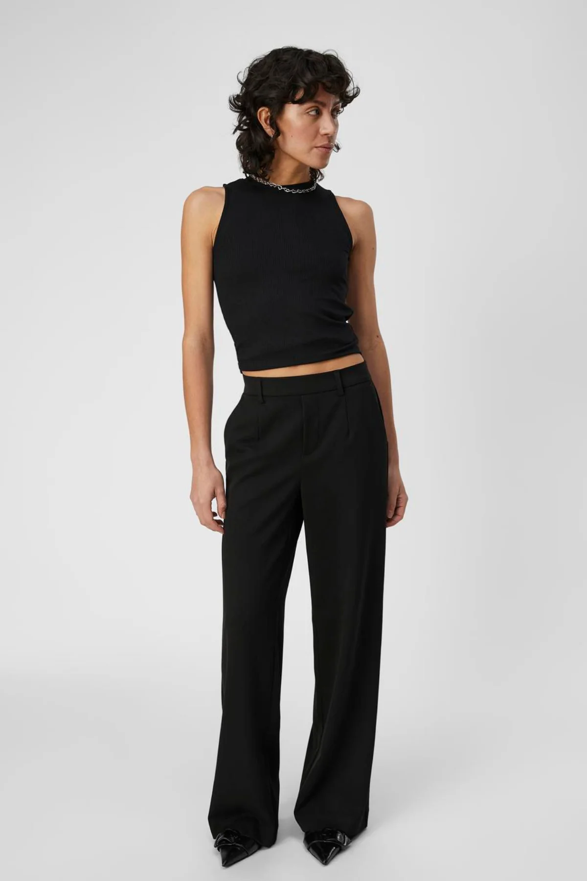 Lisa breit Pants - Schwarz - Image 8