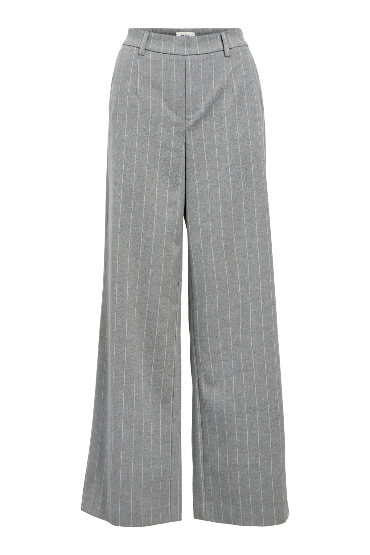 Lisa Wide Hosen AOP - mittel graue Melange - Image 8
