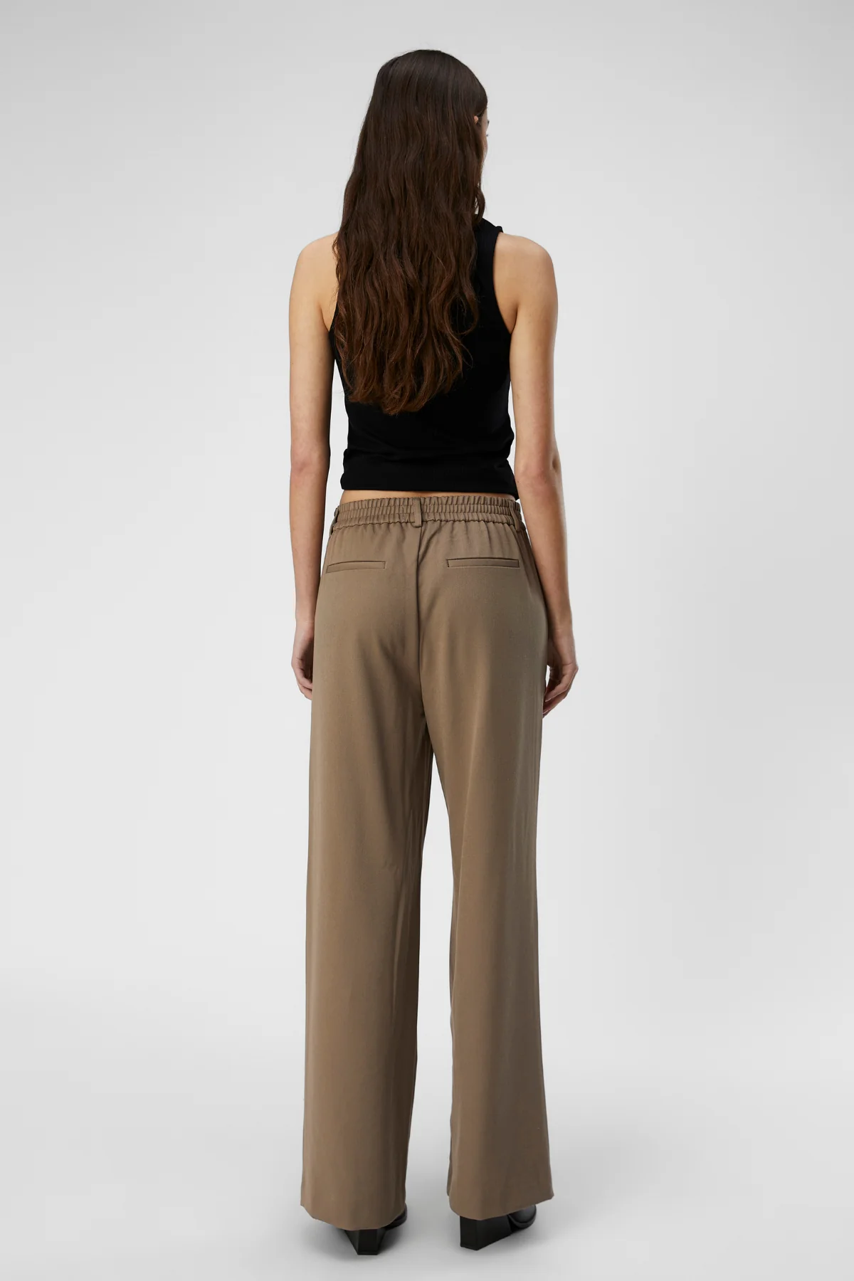 Lisa Wide Pant - Fossil - Image 5