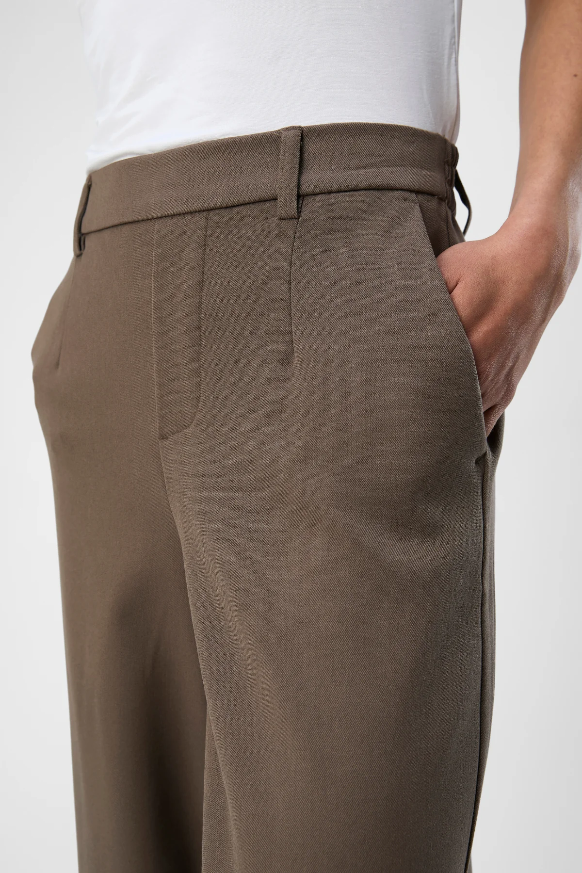 Lisa Weite Hose – Morel - Image 3