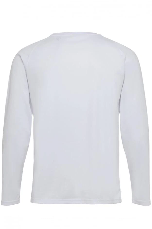 Longsleeve Training T -Shirt - Weiß - Image 5