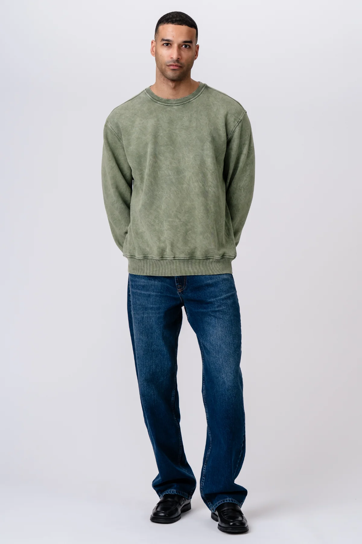 Lucas Sweatshirt – Khaki - Image 2