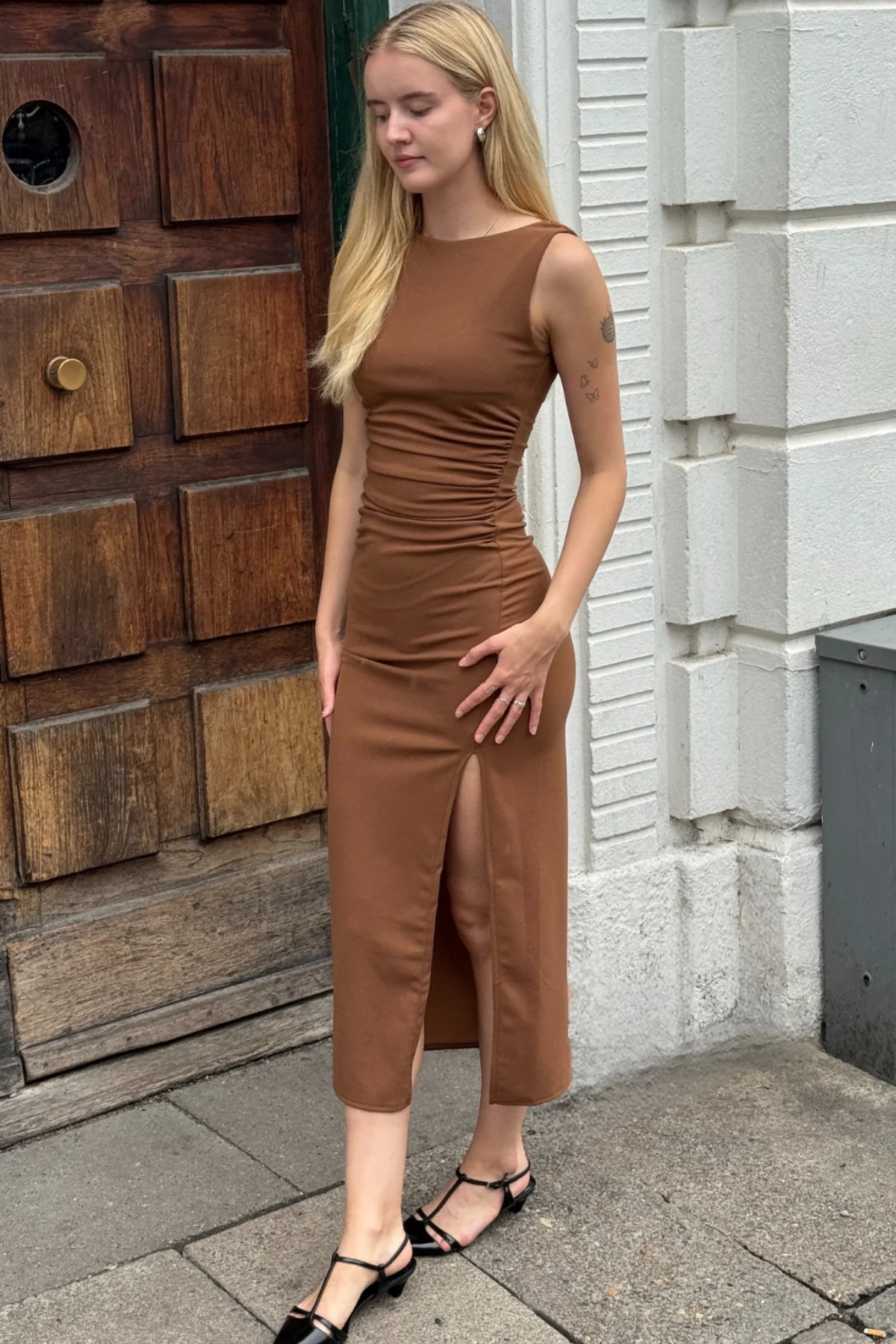 Lucia-Kleid - Braun - Image 2
