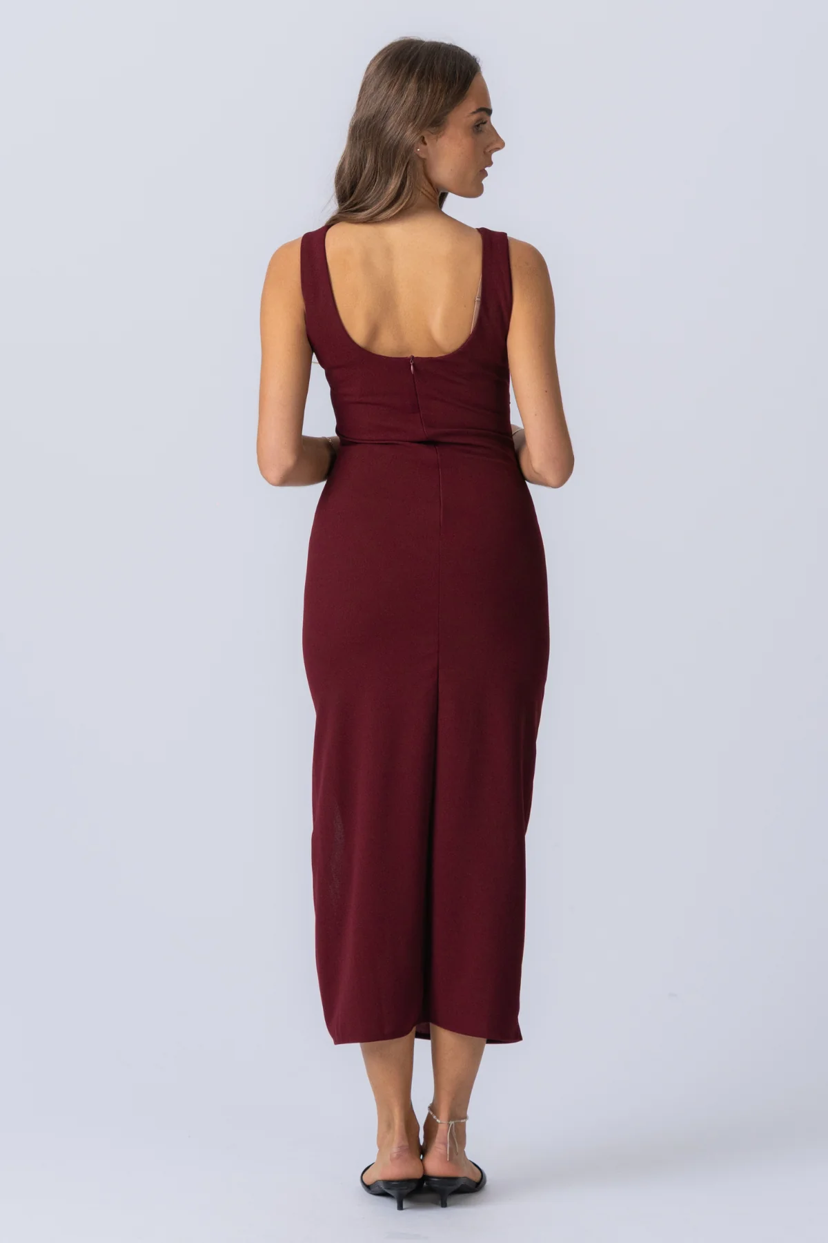 Lucia Kleid - Burgund - Image 5
