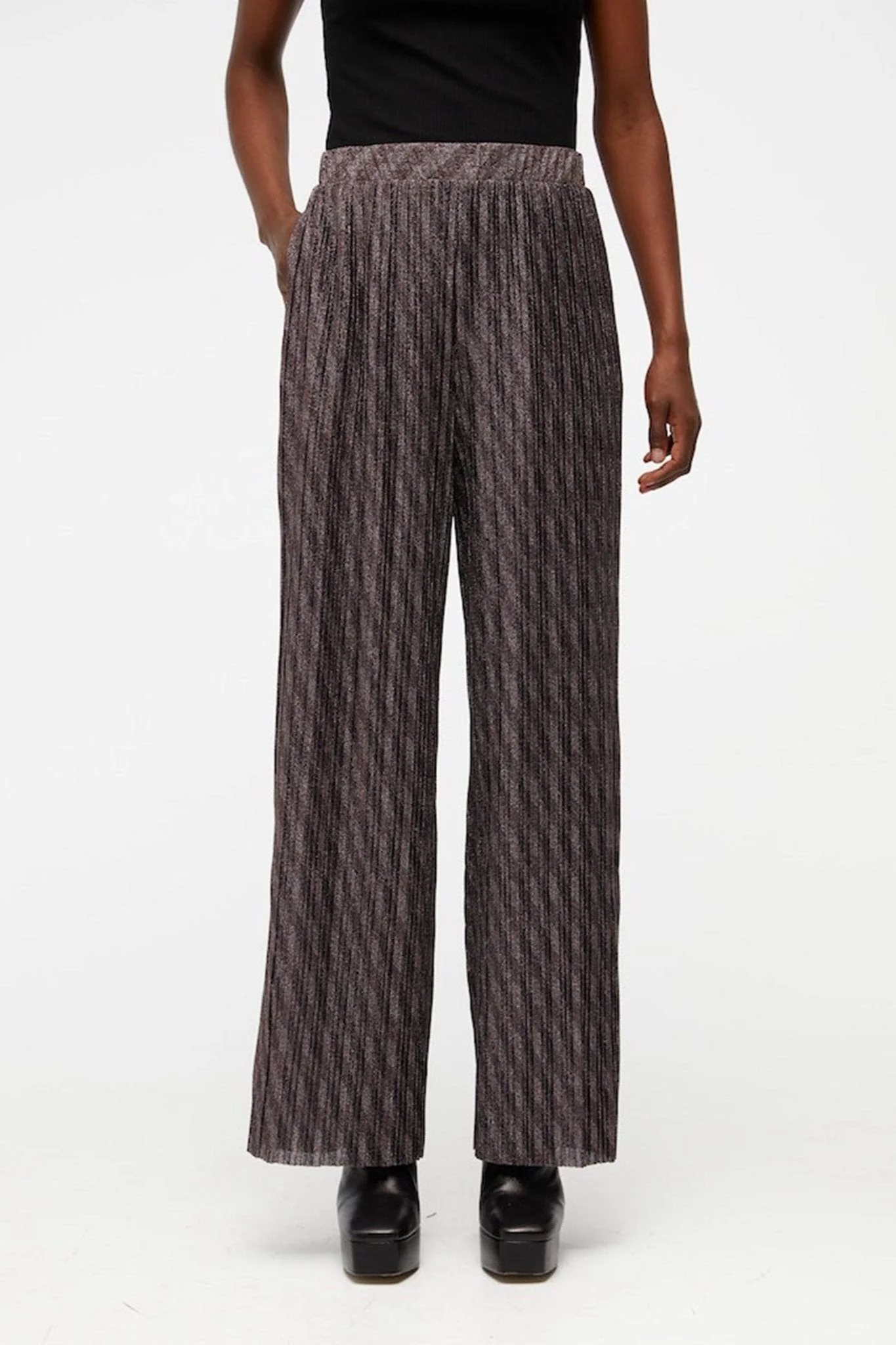 Lux hoher Taille Bukser - sortieren - Image 3