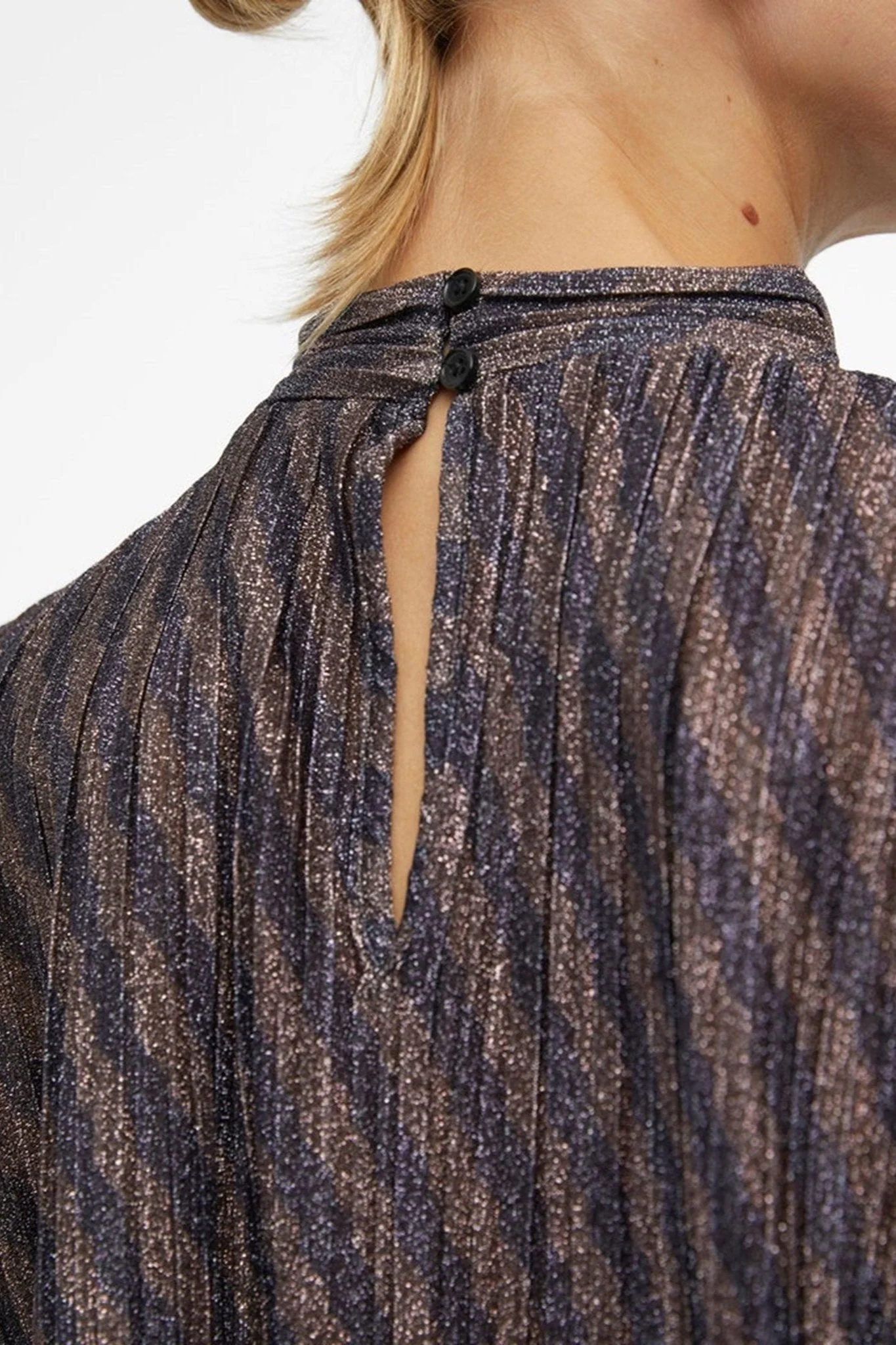 Lux Langærmet Bluse - sortieren - Image 2