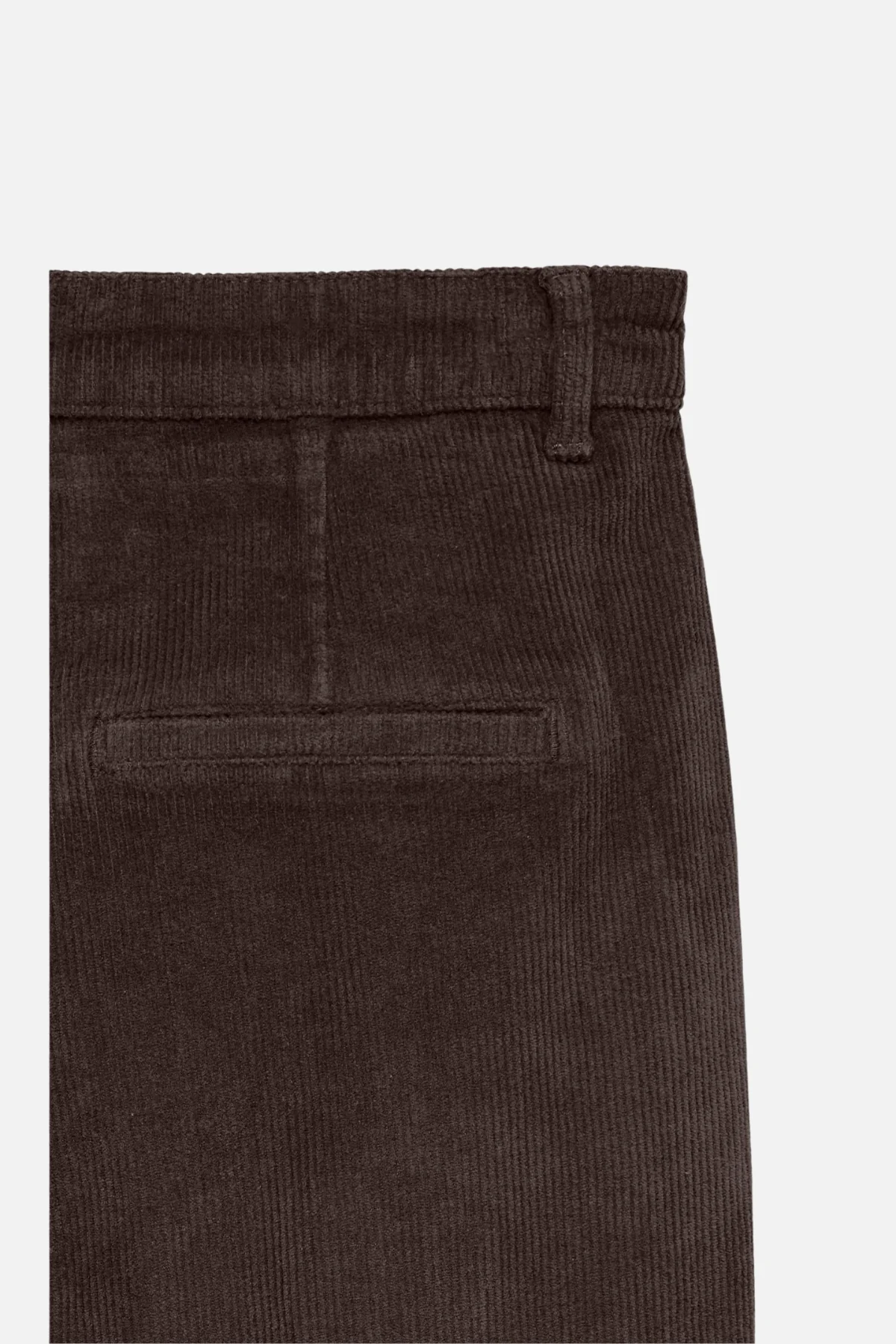 Margot breiter Cord Pants - Schokoladen Torte - Image 6