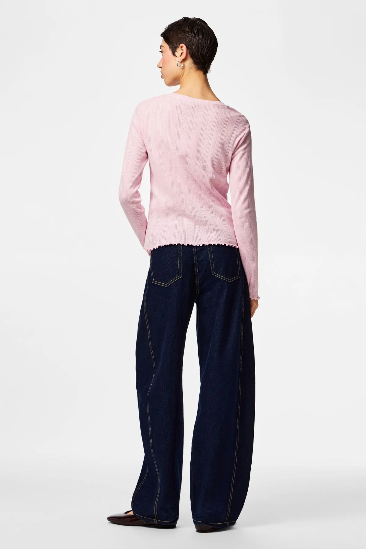 Marie O-Ausschnitt-Top – Rosa Löffler - Image 5