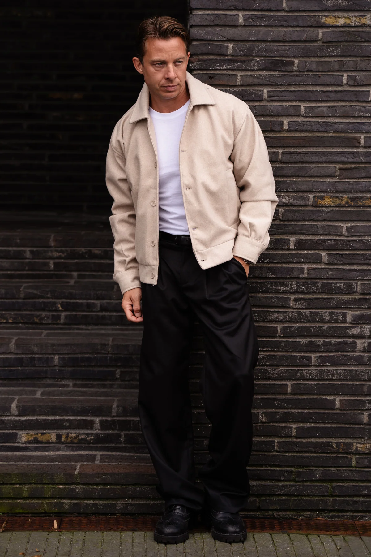 Masonjacke - Stein - Image 3