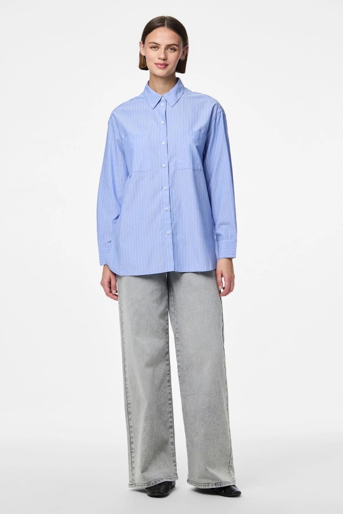 Melia Lose Hemd - Grapemist - Image 4