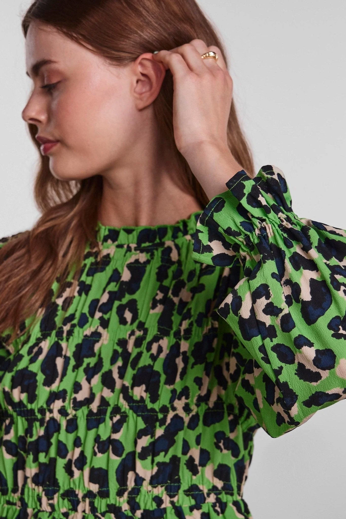 Meline Bluse - Grasgrün - Image 2
