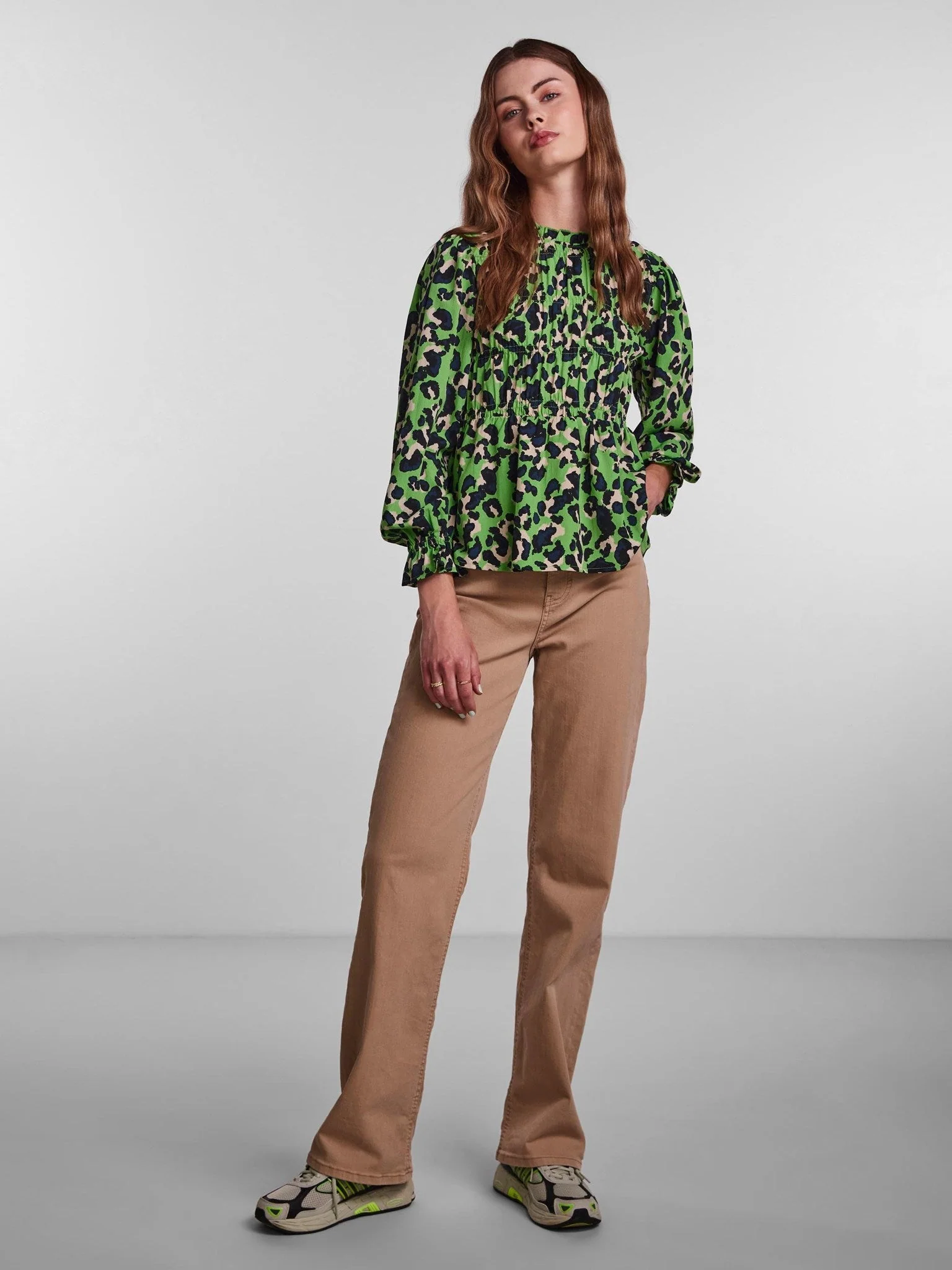 Meline Bluse - Grasgrün - Image 3