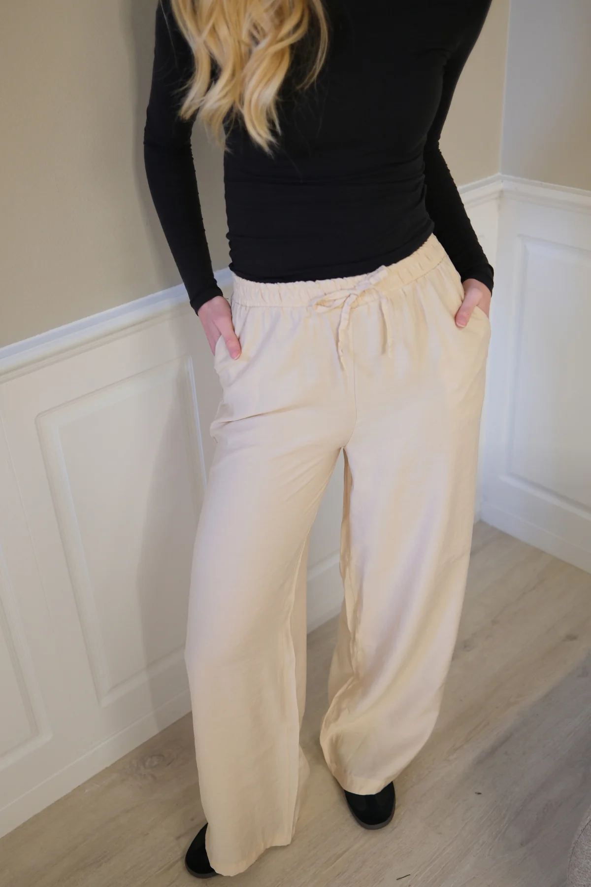 Mia Pants - Beige - Image 2