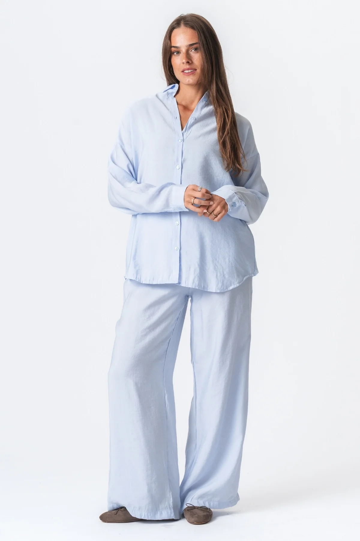 Mia Pants + Mia -Hemd (himmelblau) - Paketangebot