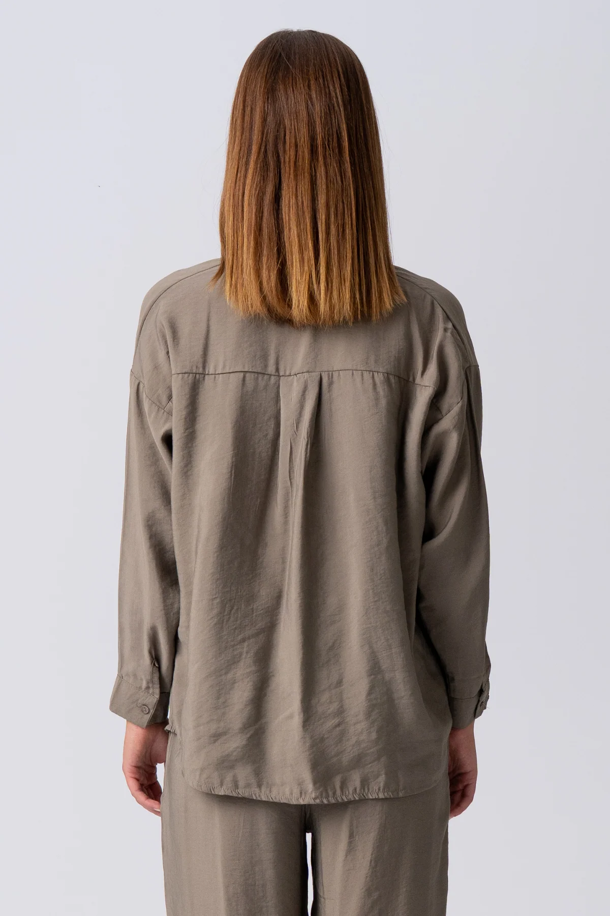 Mia Shirt - Khaki - Image 7