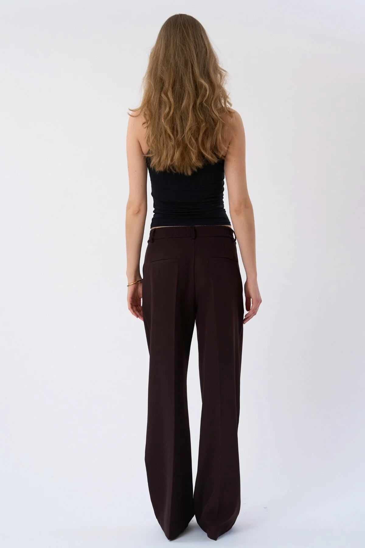 Mila Wide Pants - Braun - Image 4