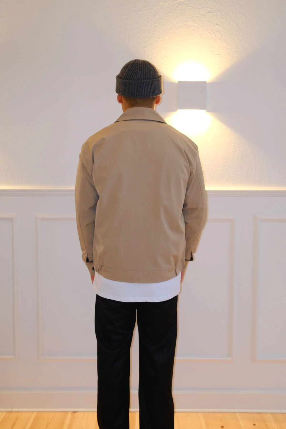 Milan-Reißverschlussjacke – Beige - Image 2