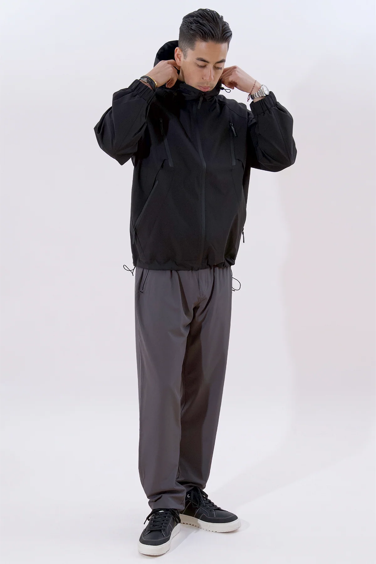 Asher kurze Jacke - Schwarz - Image 2