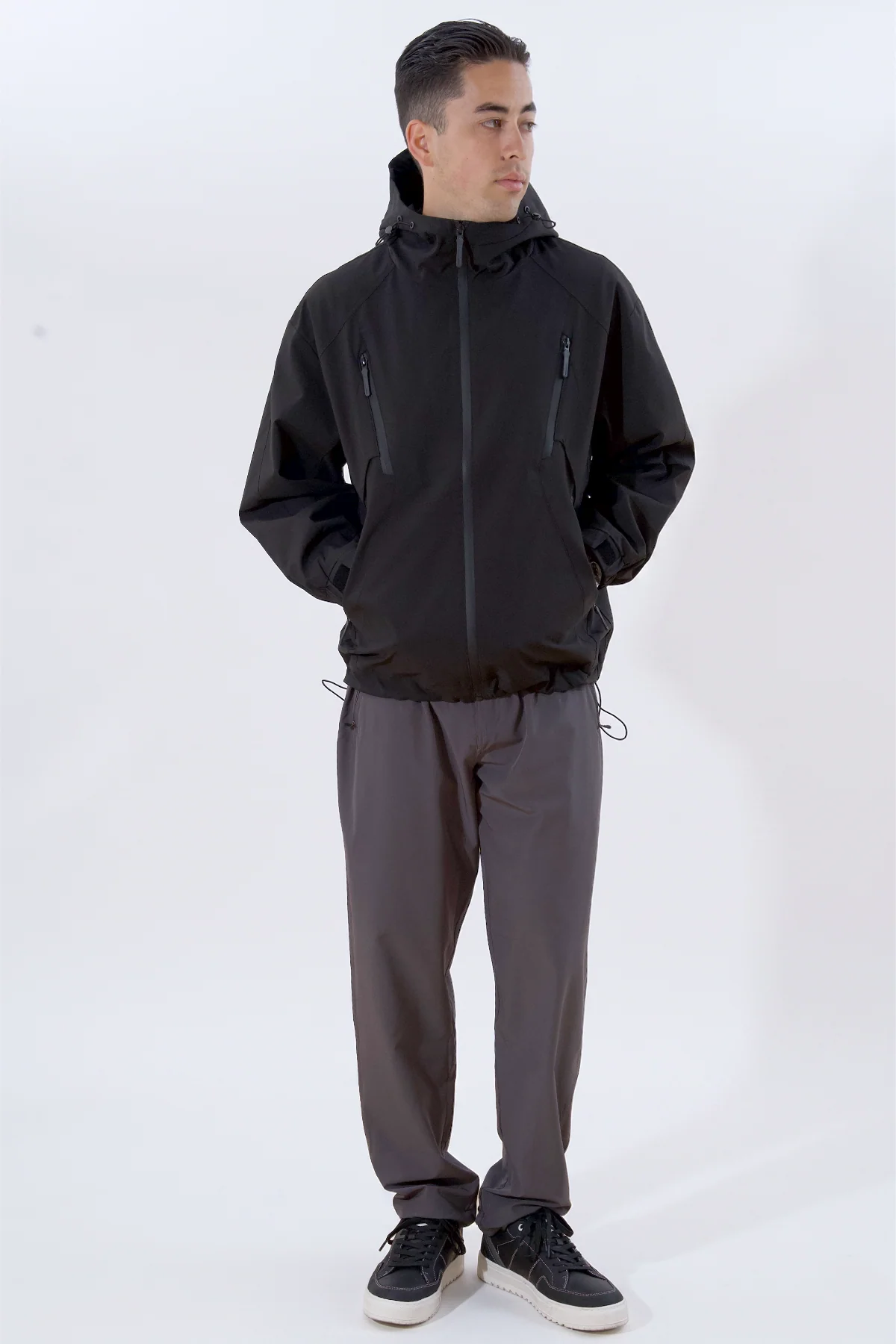 Asher kurze Jacke - Schwarz - Image 3