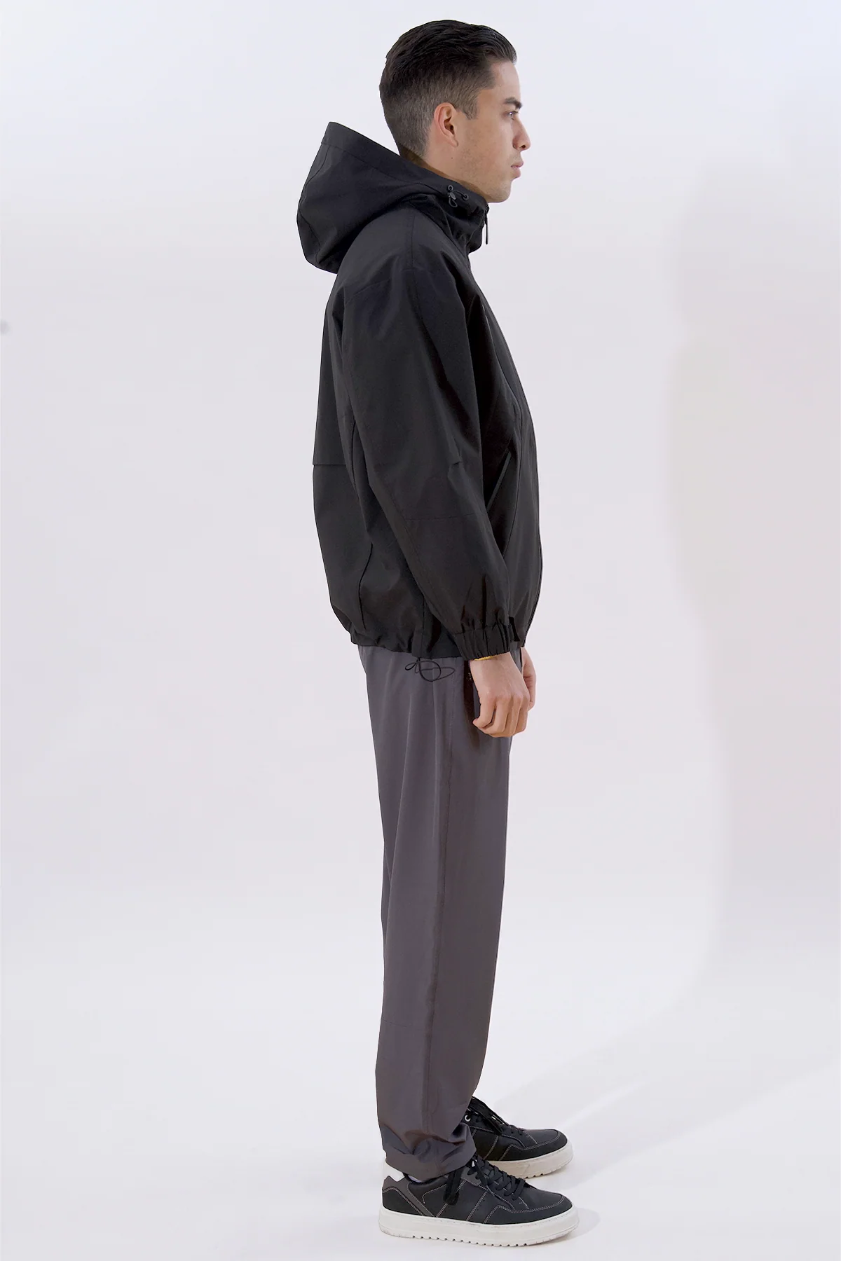 Asher kurze Jacke - Schwarz - Image 4