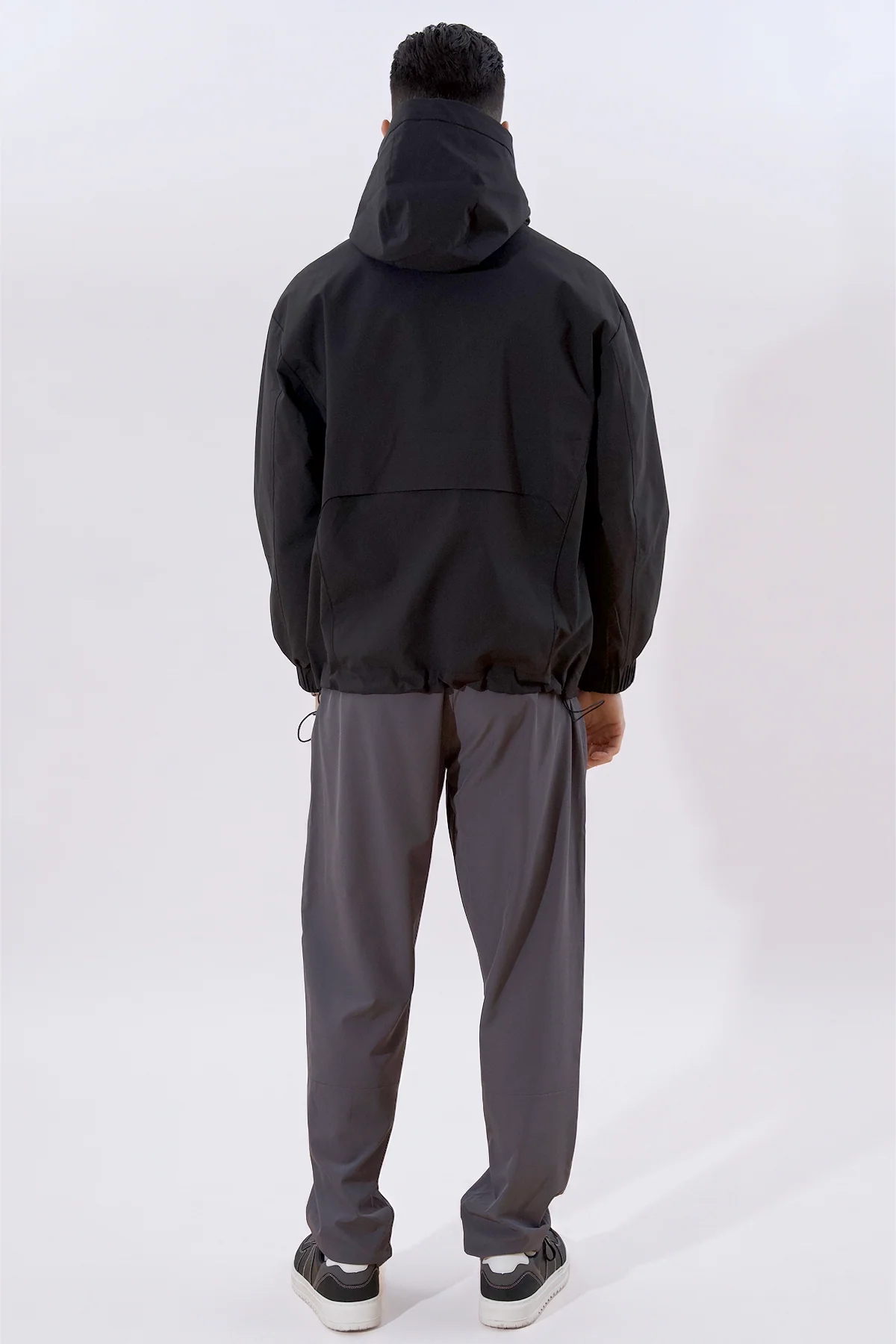 Asher kurze Jacke - Schwarz - Image 5