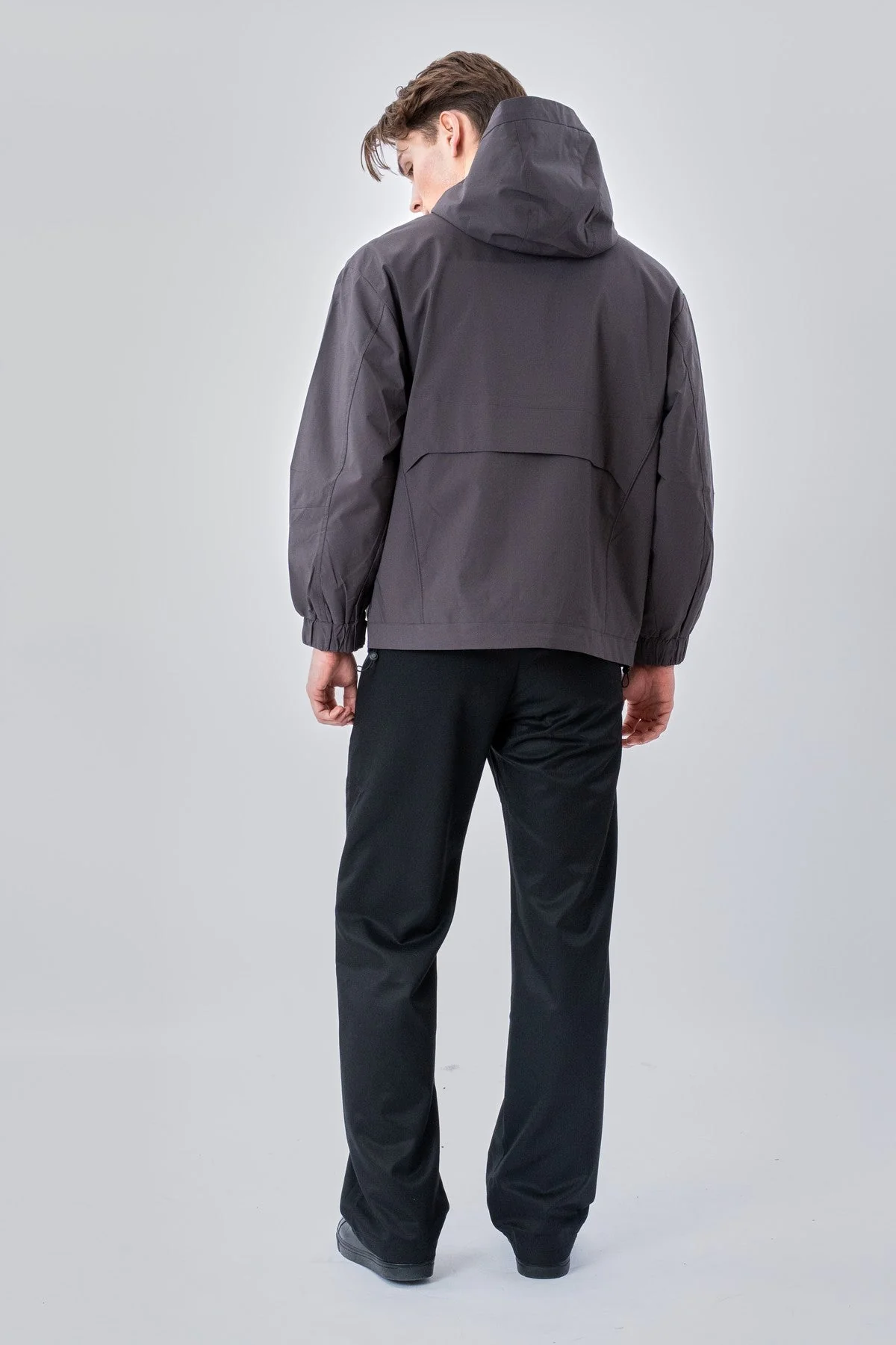 Kurze Asher-Jacke – Grau - Image 4