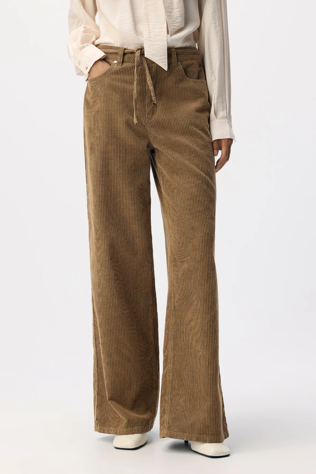 Moji Alima Wide Jeans - Tannin Black