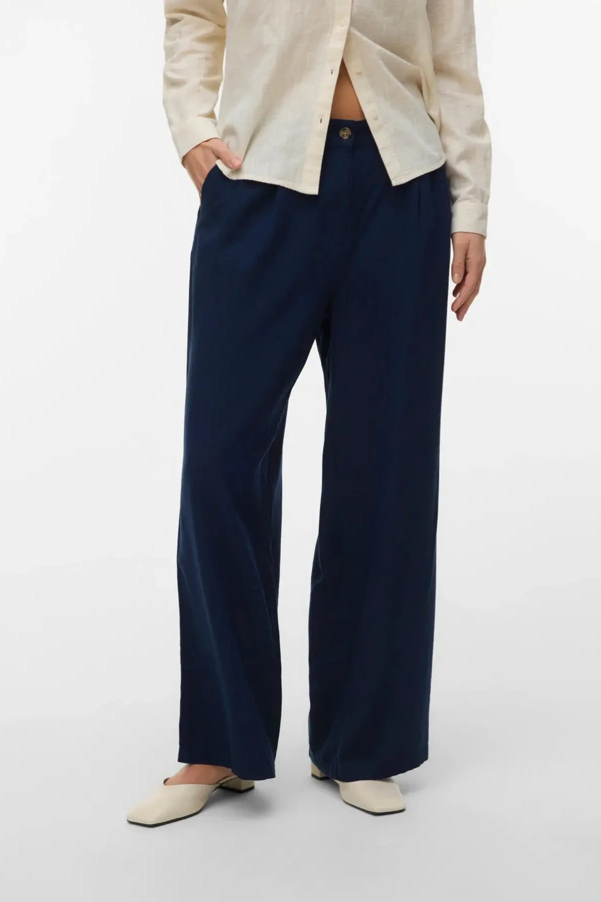 Mymilo Nila Mw Papa Pants - Marineblauer Blazer
