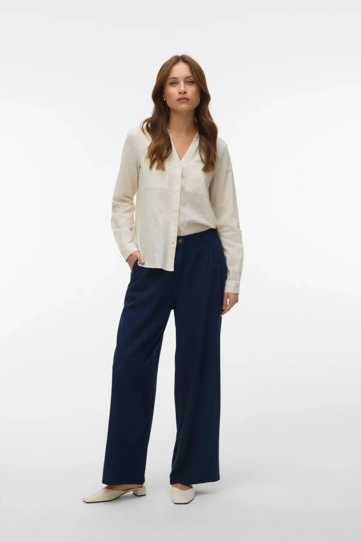 Mymilo Nila Mw Papa Pants - Marineblauer Blazer - Image 2