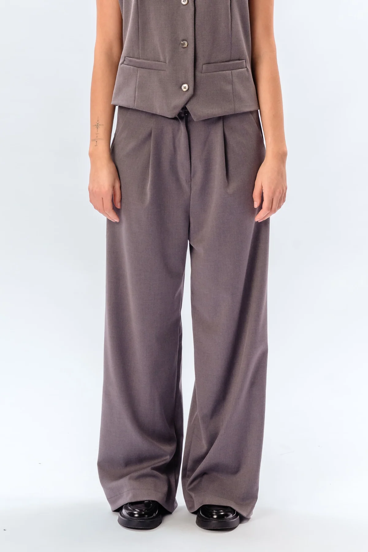 Nadia Pants - Dunkelgrau