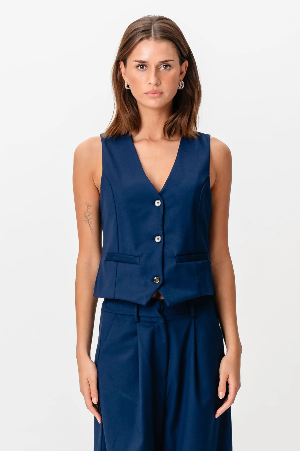 Nadia Vest - Marine - Image 4